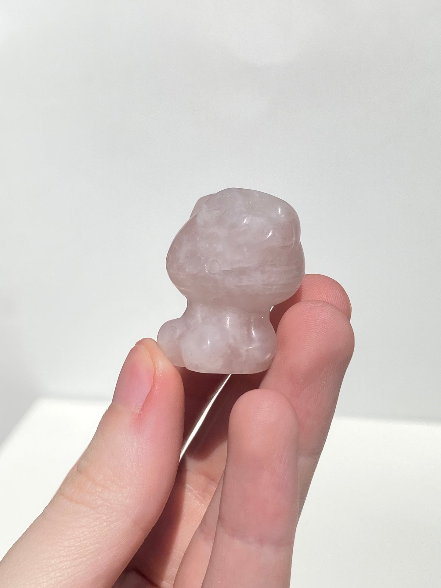 Mini Rose Quartz Kitty