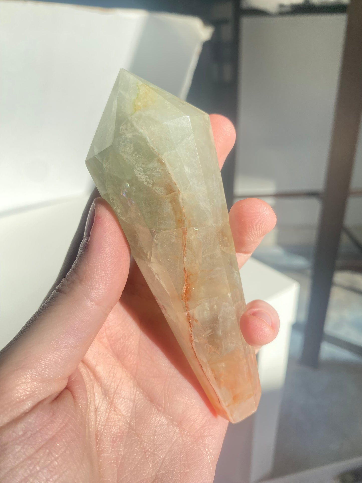 Green Fluorite Wand