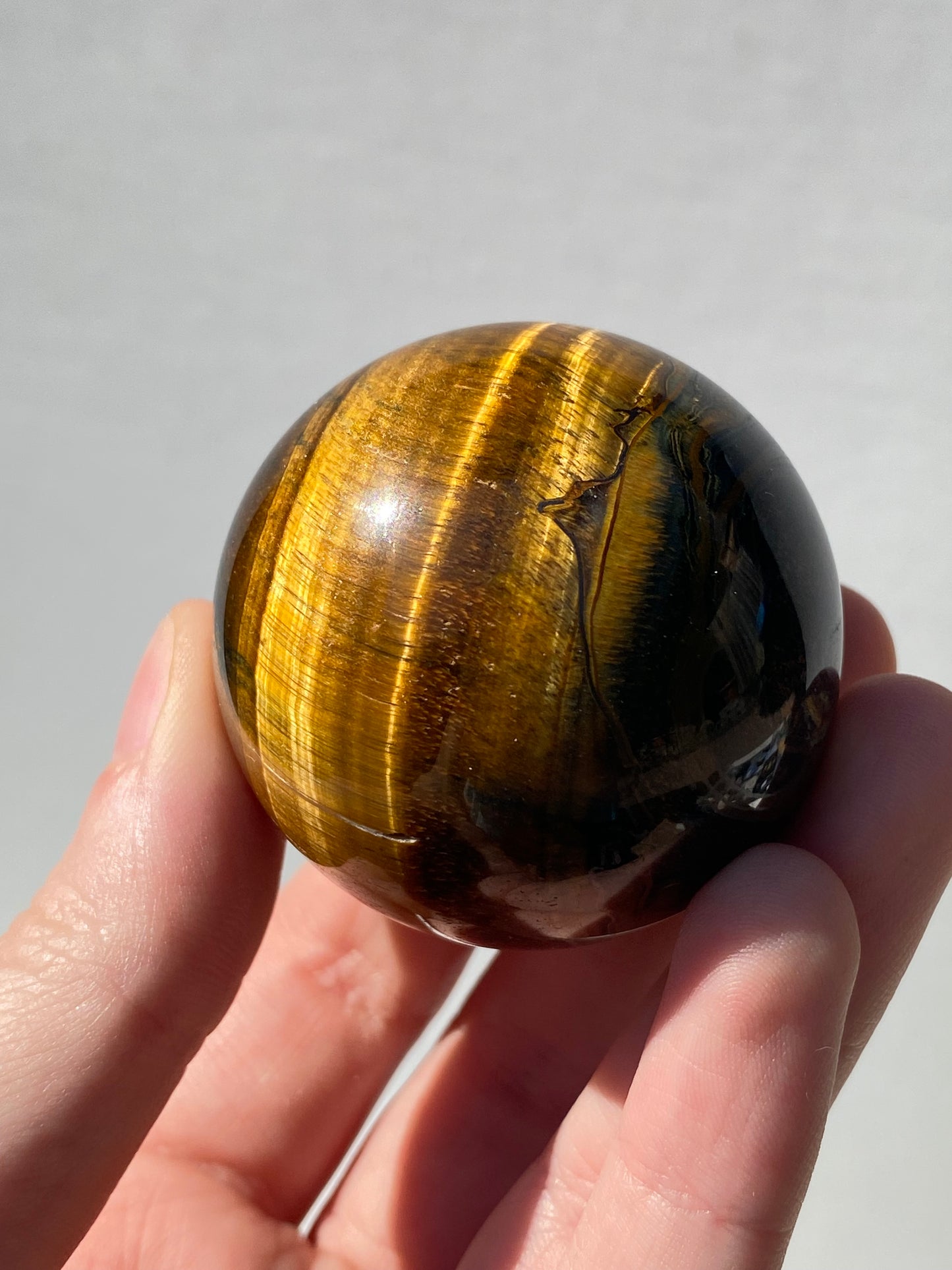 Tiger Eye Sphere