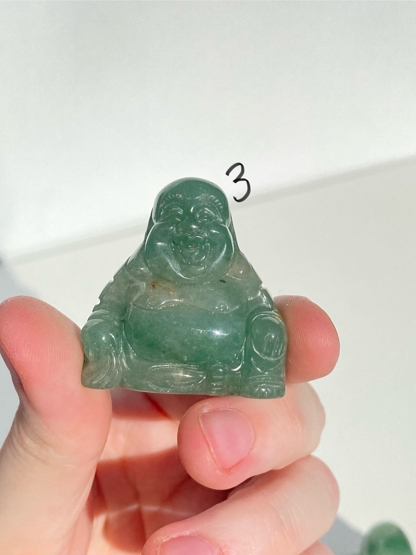 Green Aventurine Buddha