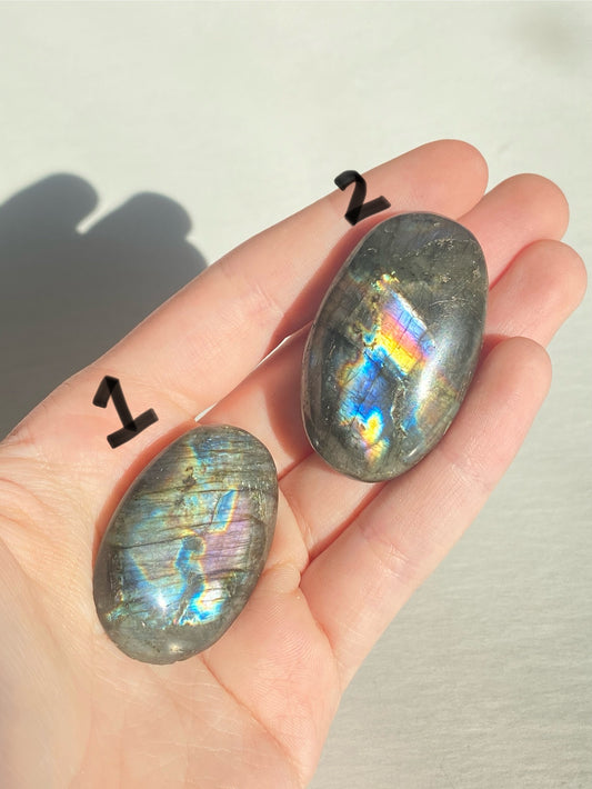 Labradorite Palm Stone
