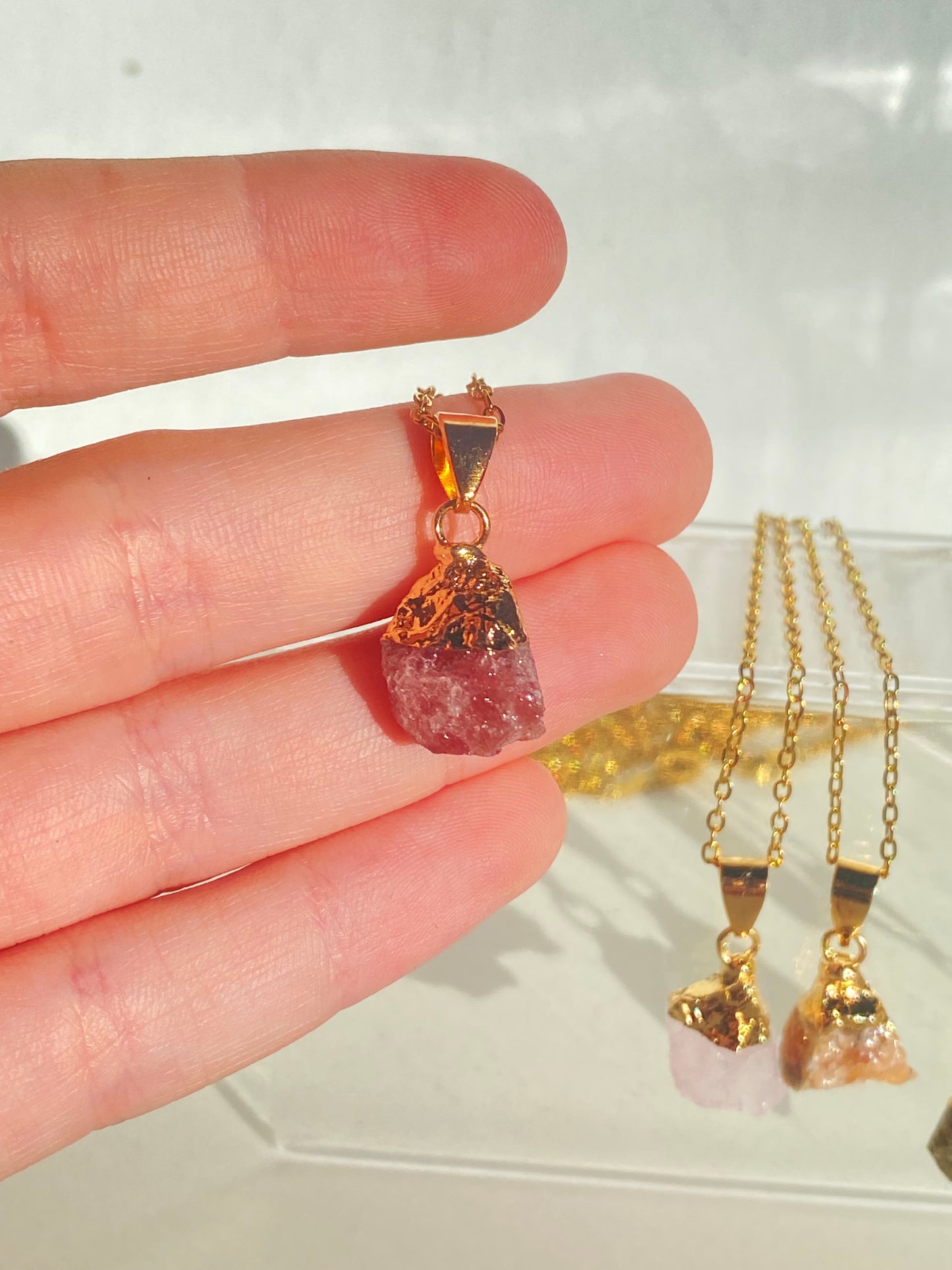 Raw Crystal Necklace