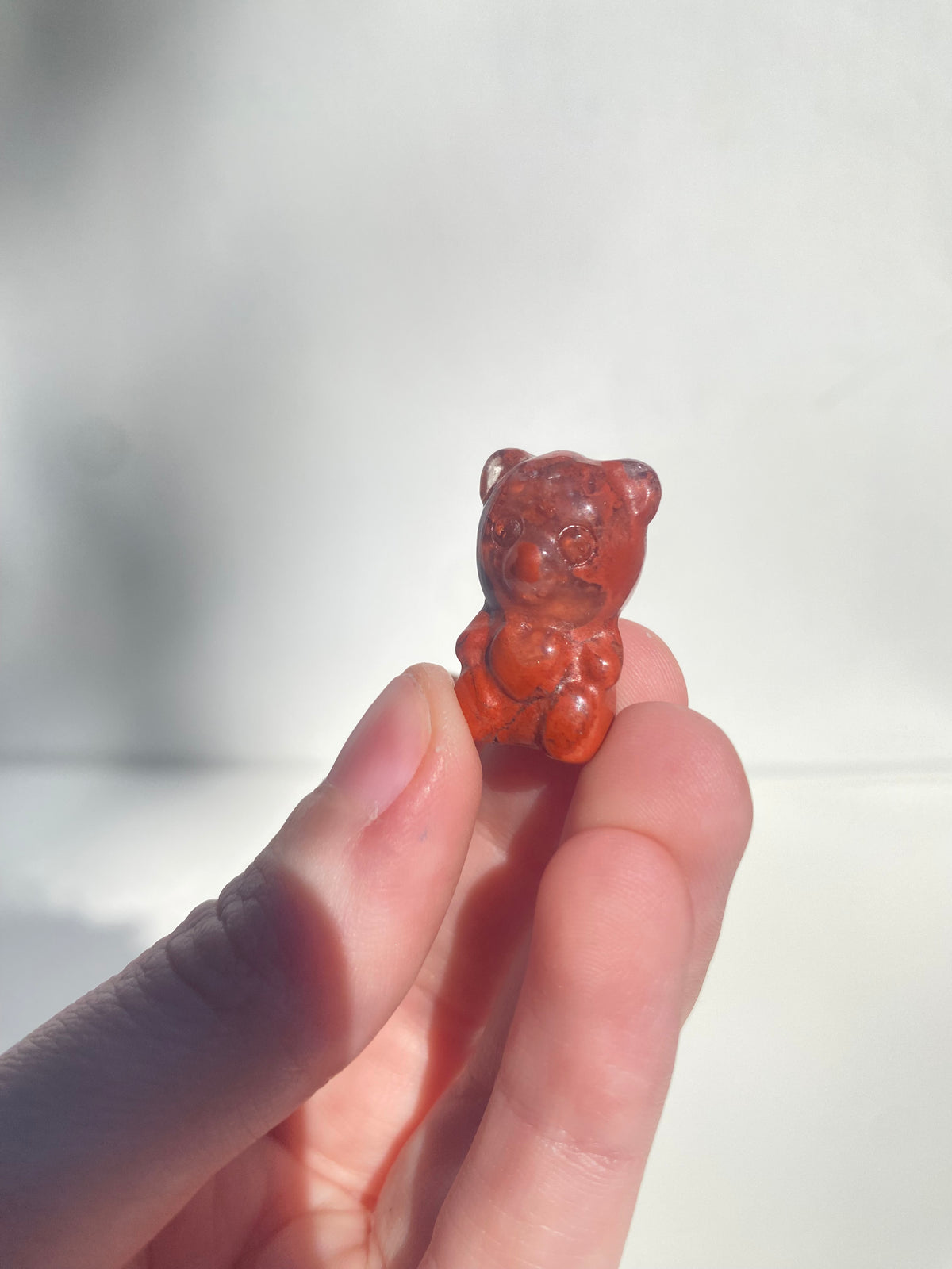Red Jasper Mini Bear