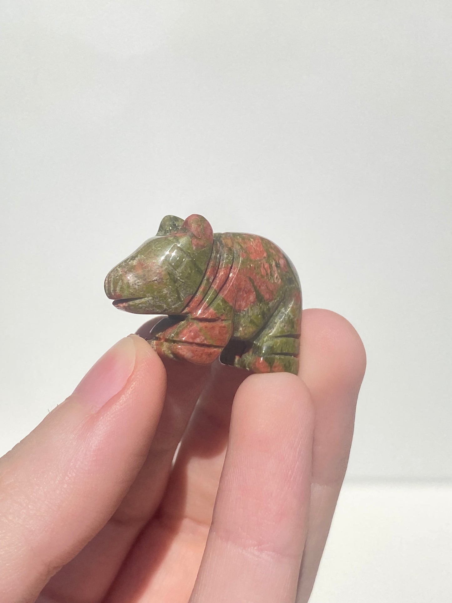 Mini Unakite Bear