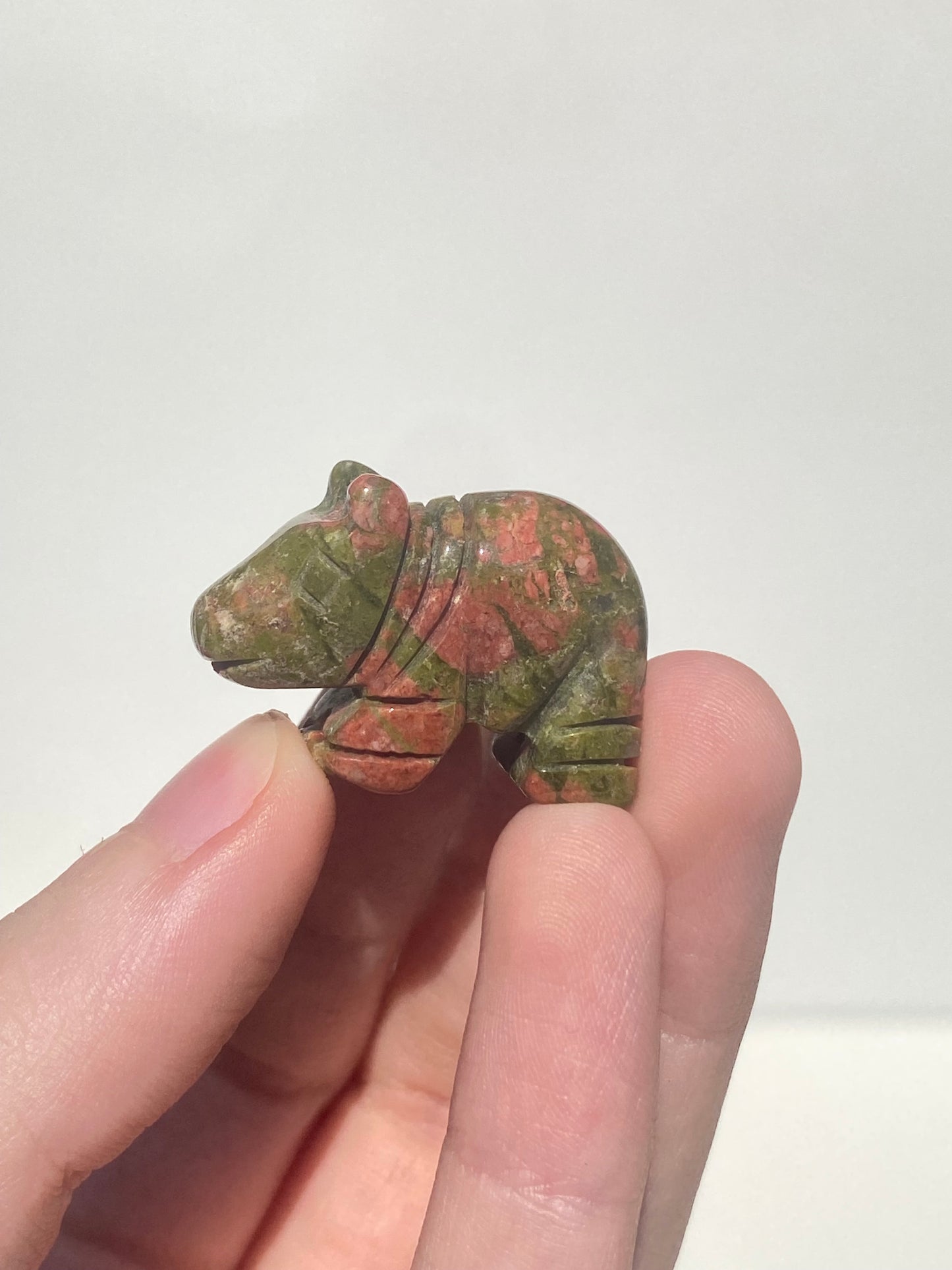 Mini Unakite Bear