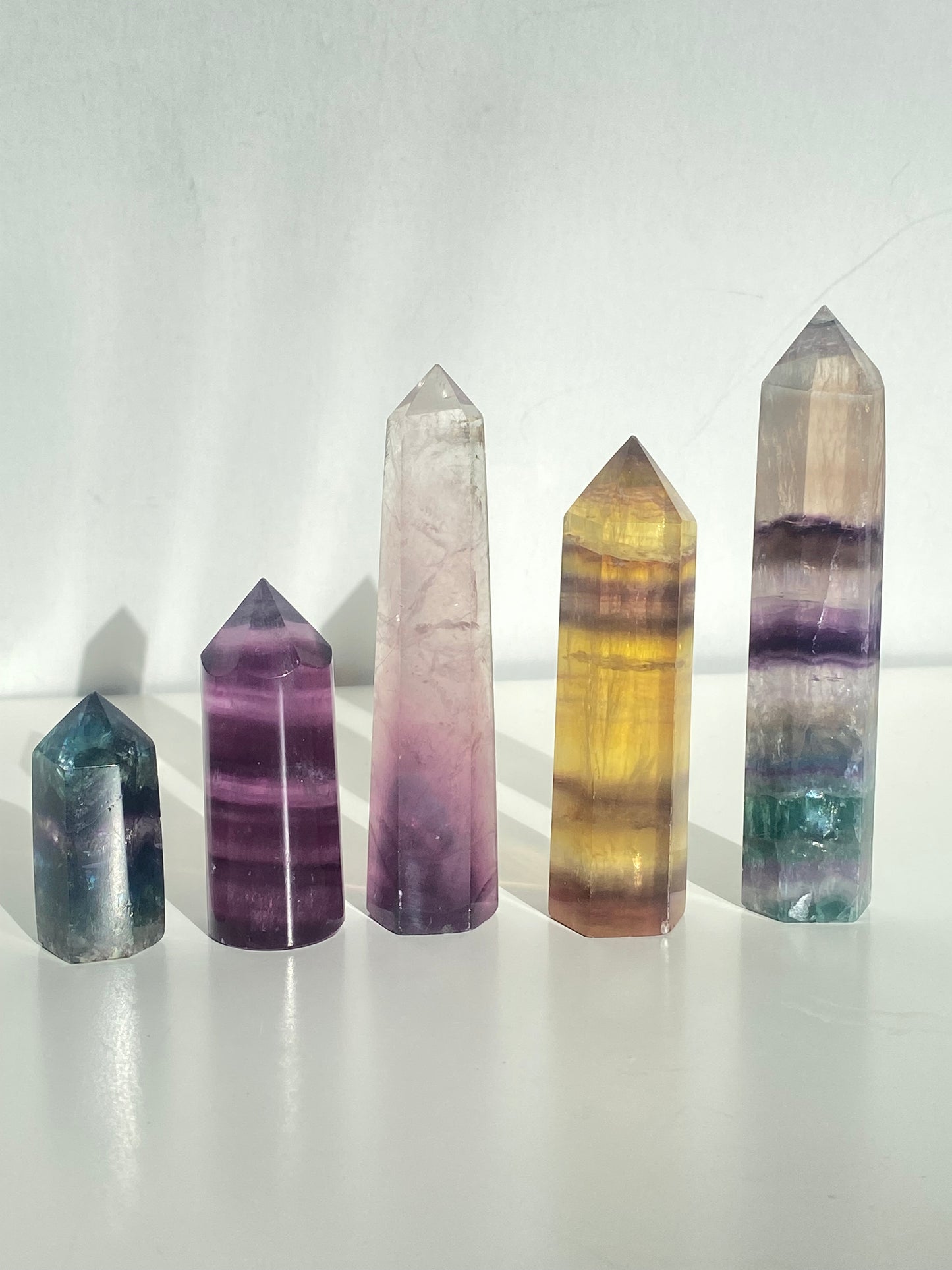 Rainbow Fluorite Tower