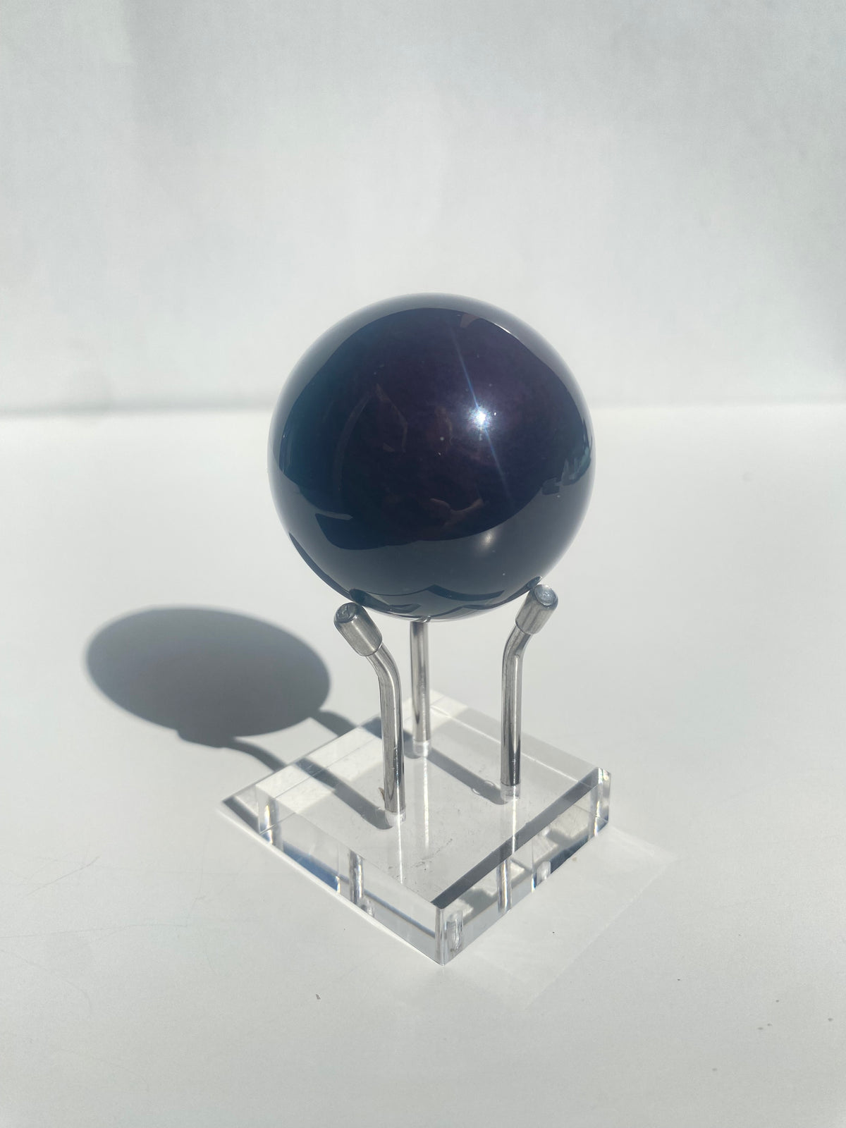 Rainbow Obsidian Sphere