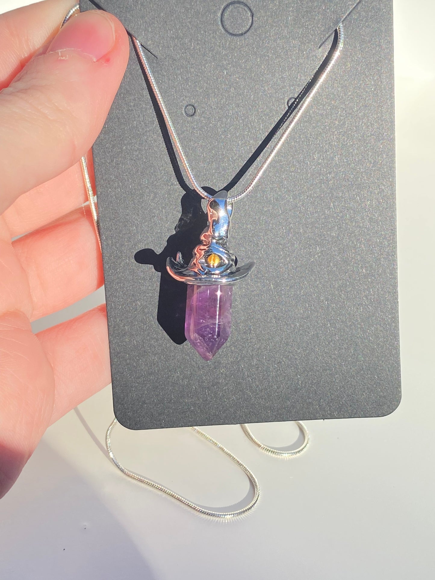 Witch Amethyst Pendant