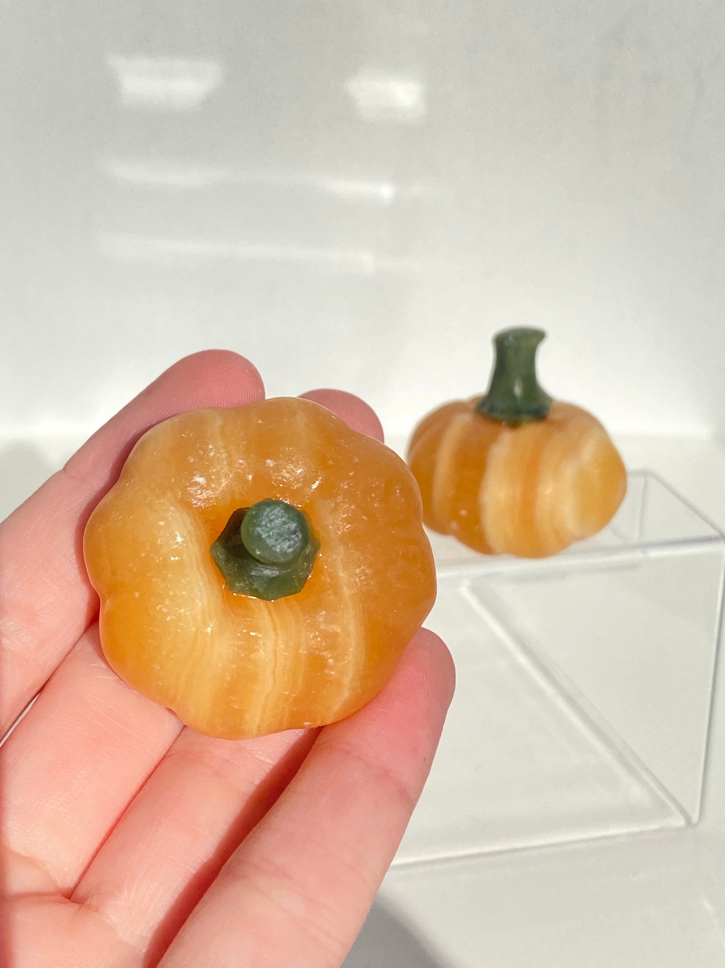 Orange Calcite Pumpkin