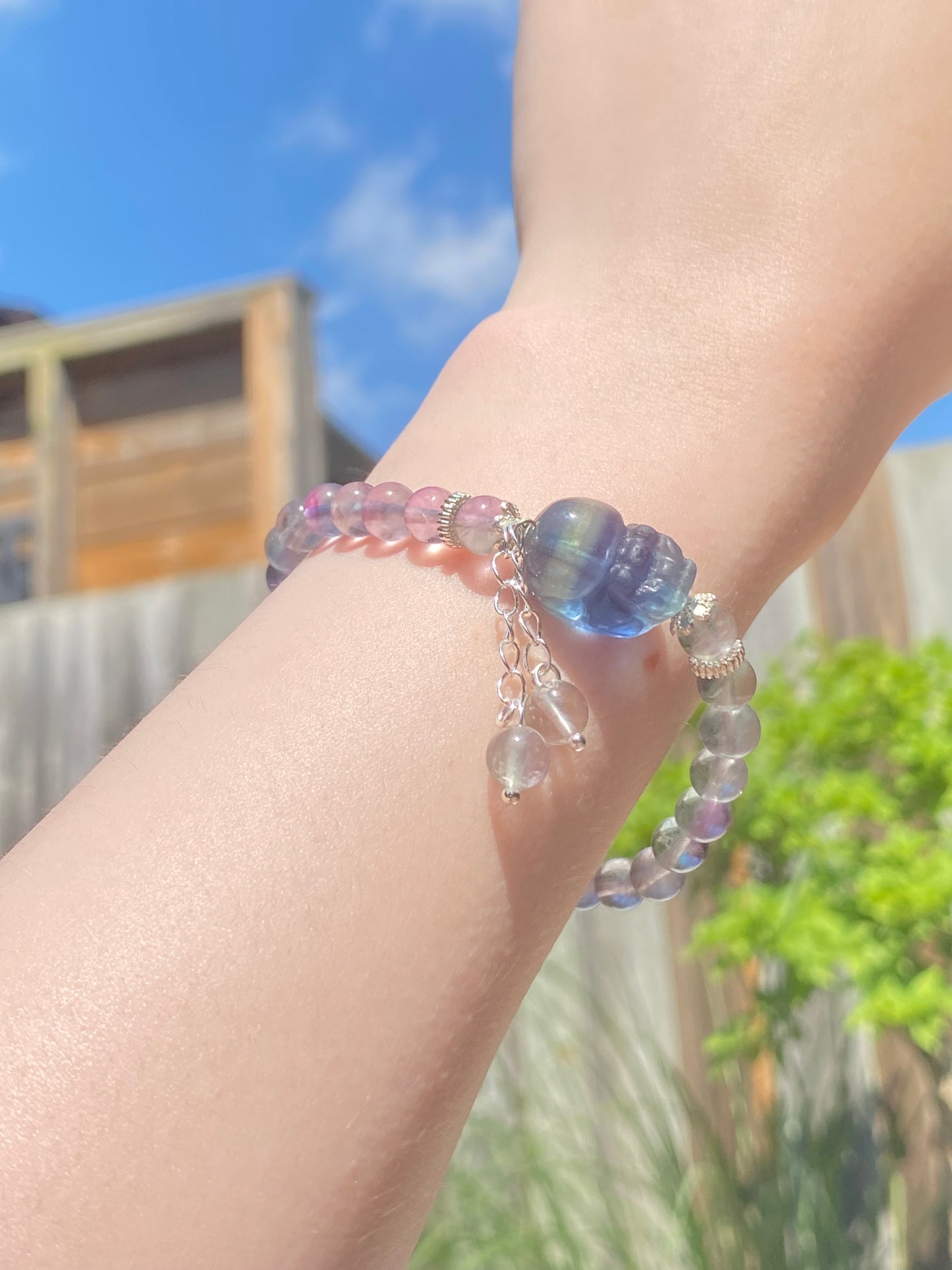 Fluorite Pichu Bracelet