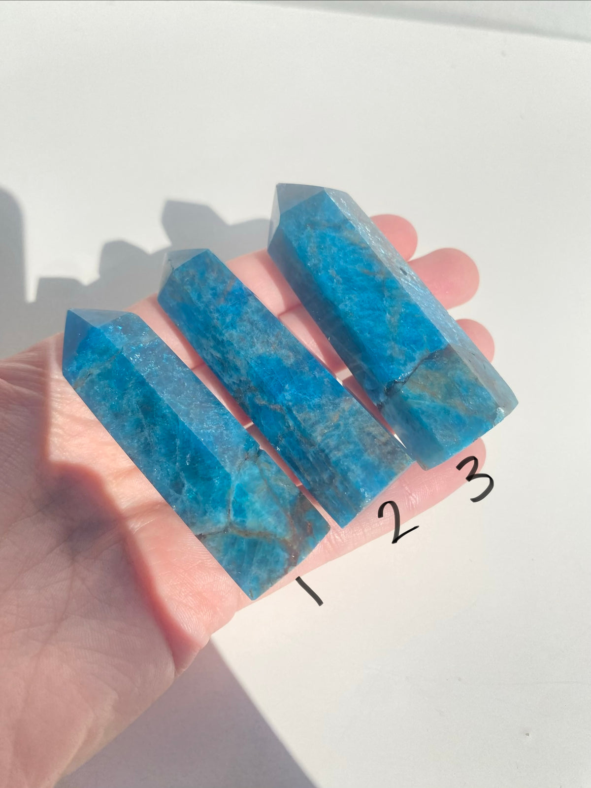 Blue Apatite Tower