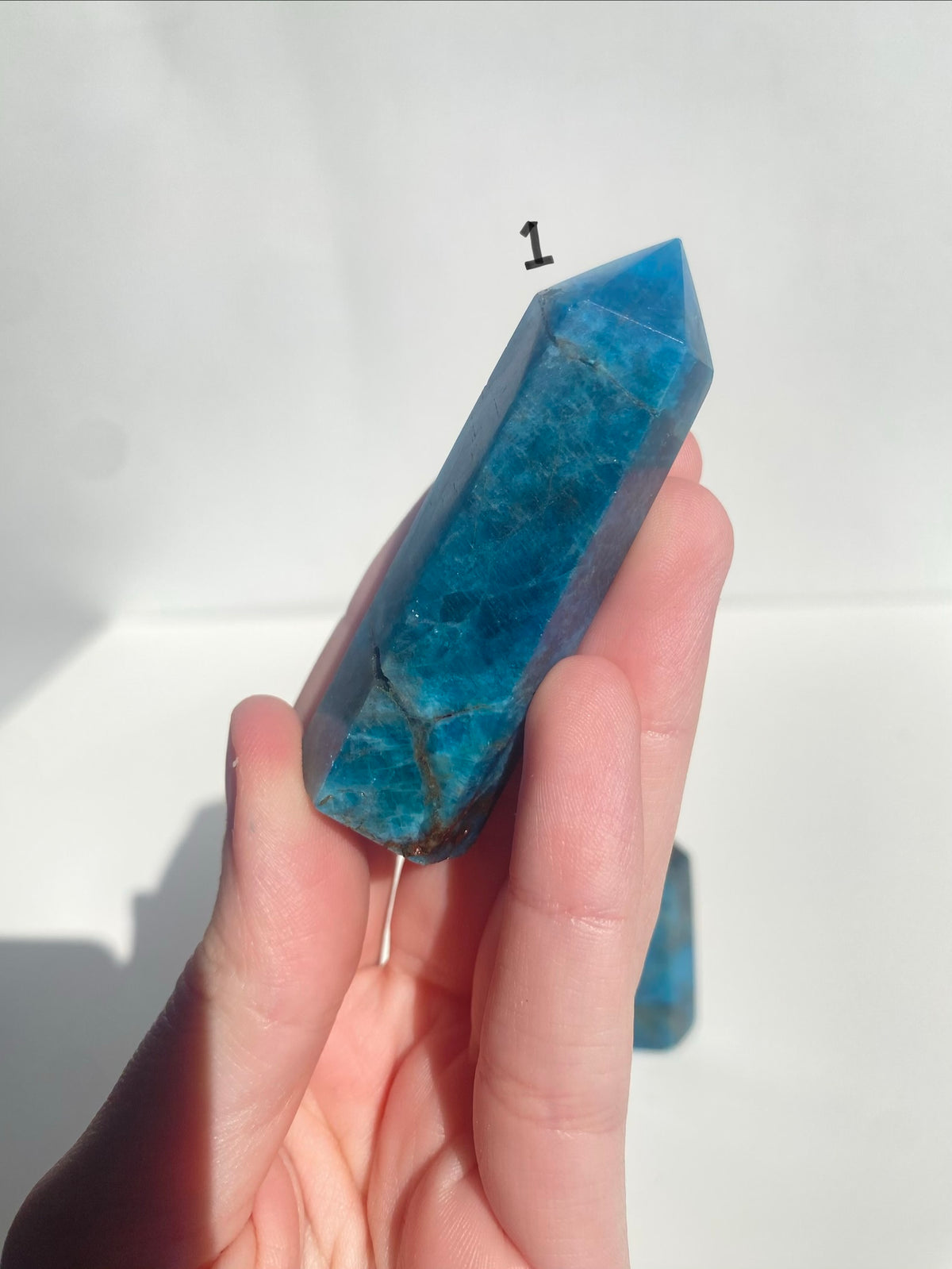 Blue Apatite Tower