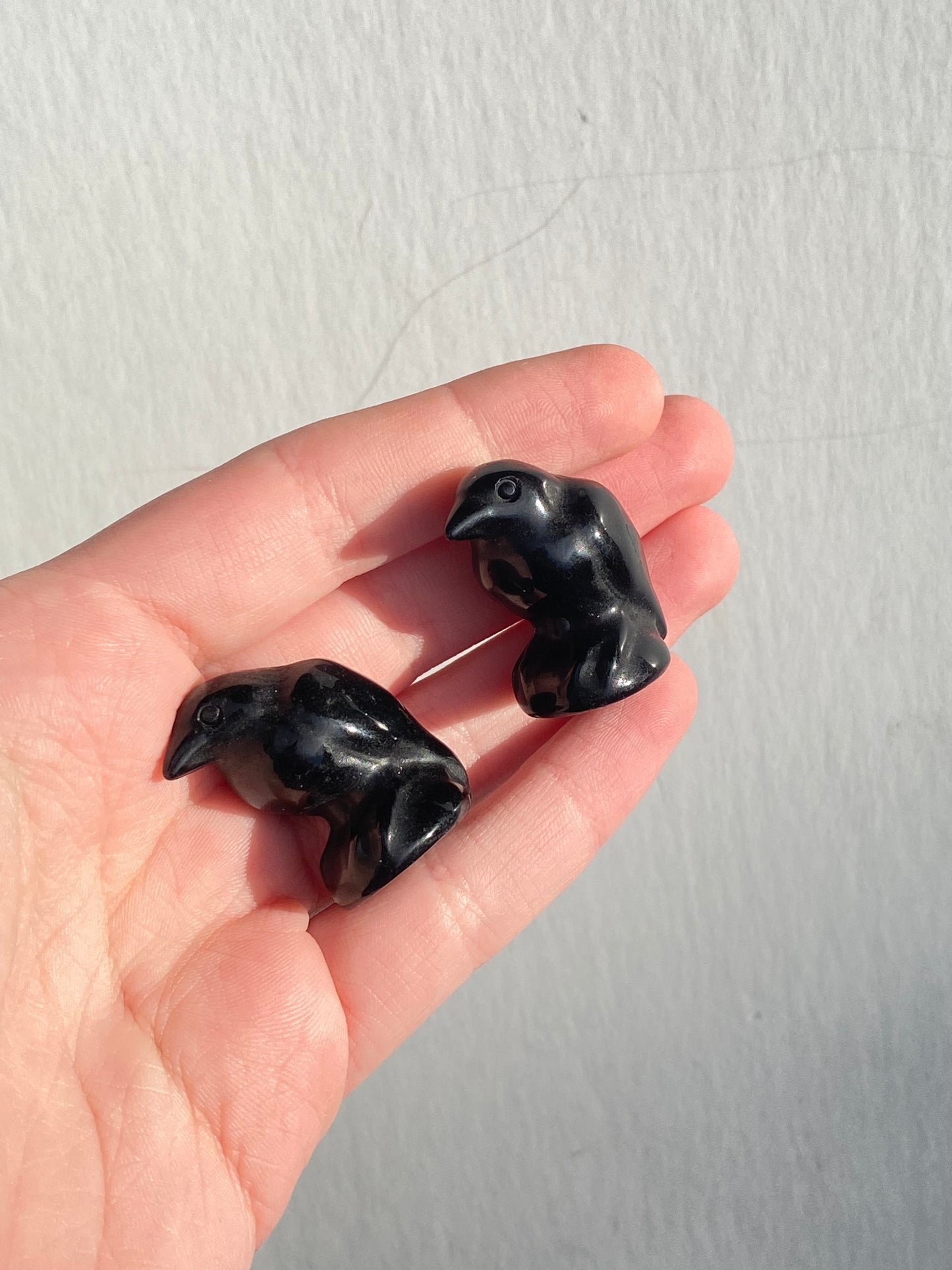 Mini Obsidian Raven