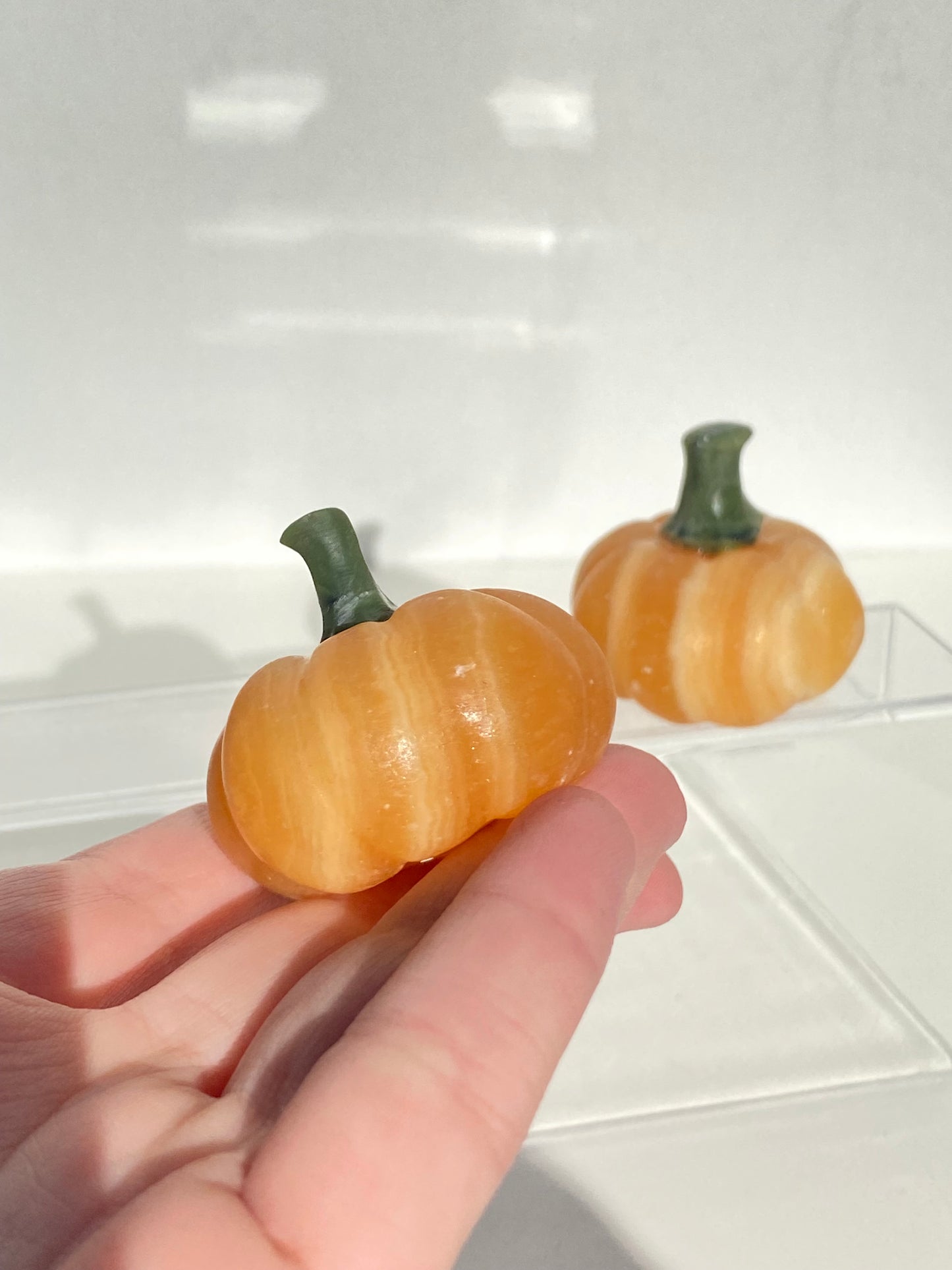 Orange Calcite Pumpkin