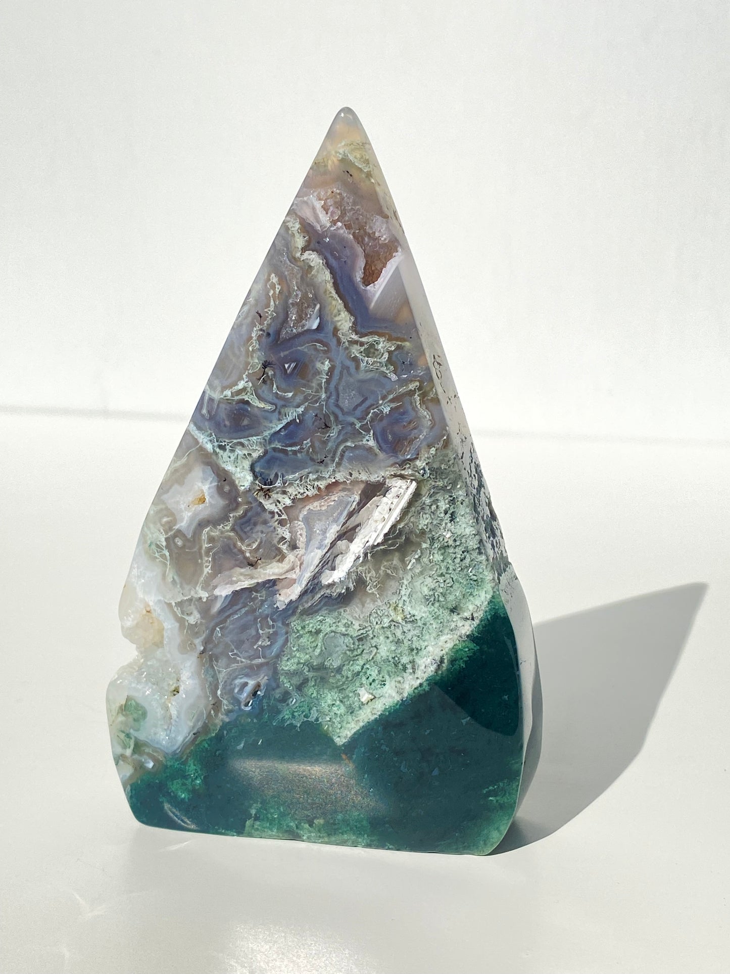 Moss Agate Flame