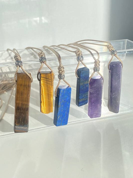 Long Crystal Necklace