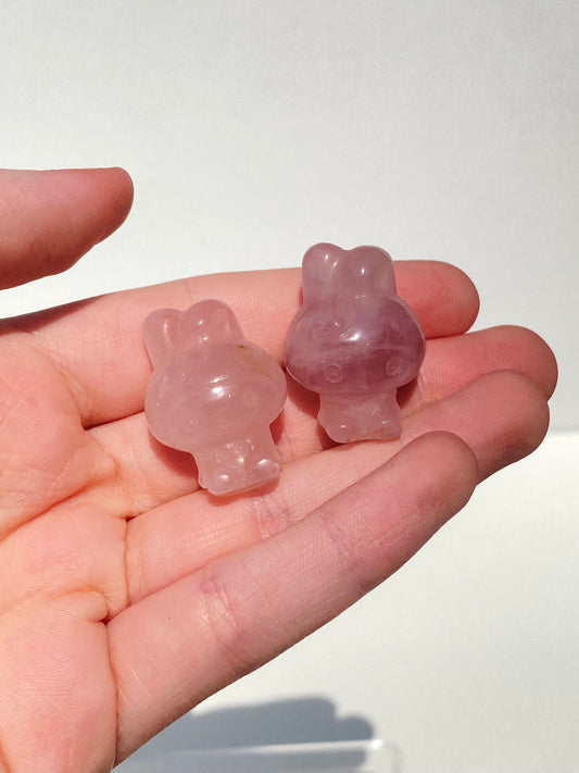 Rose Quartz Bunny