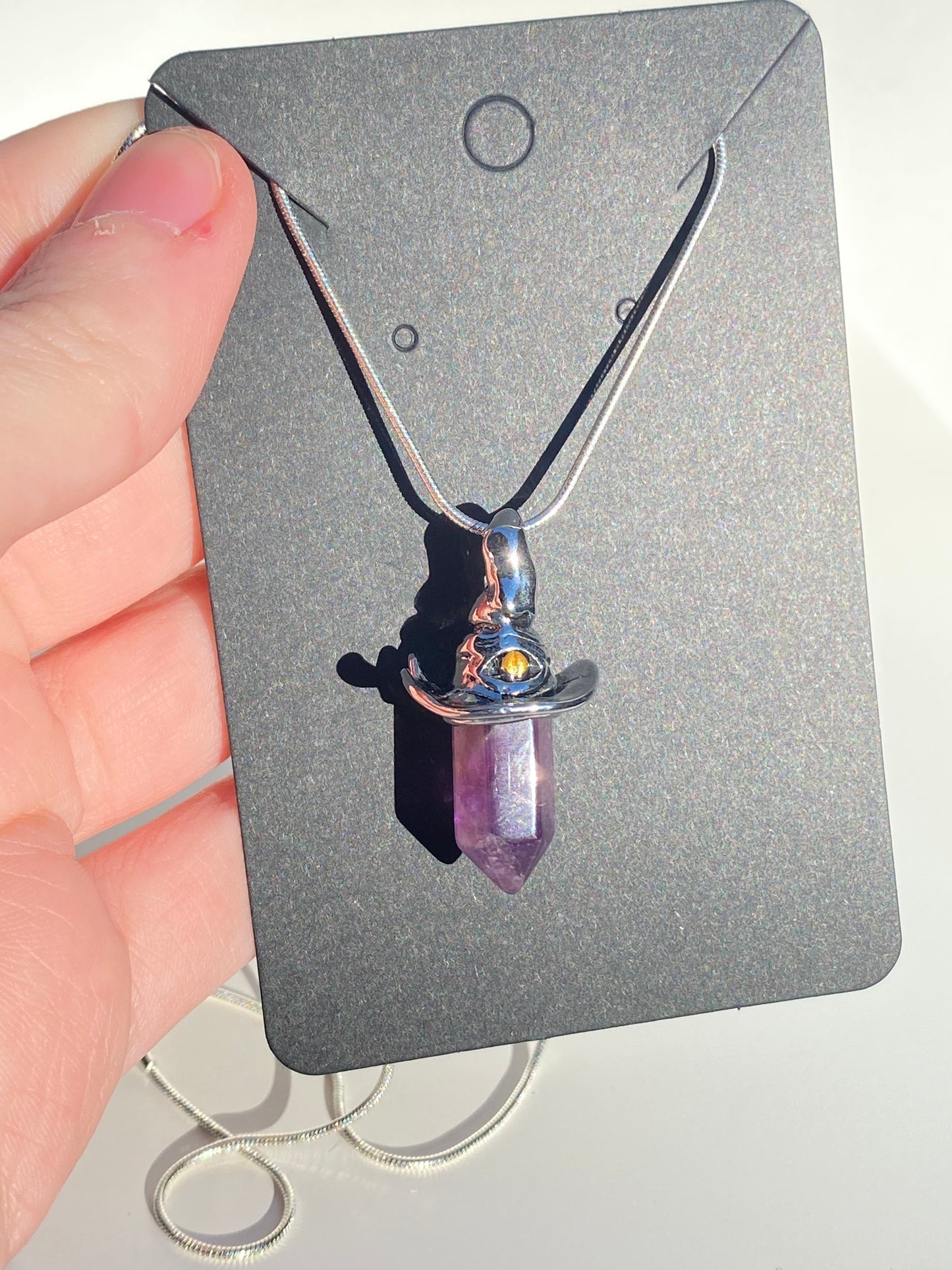 Witch Amethyst Pendant