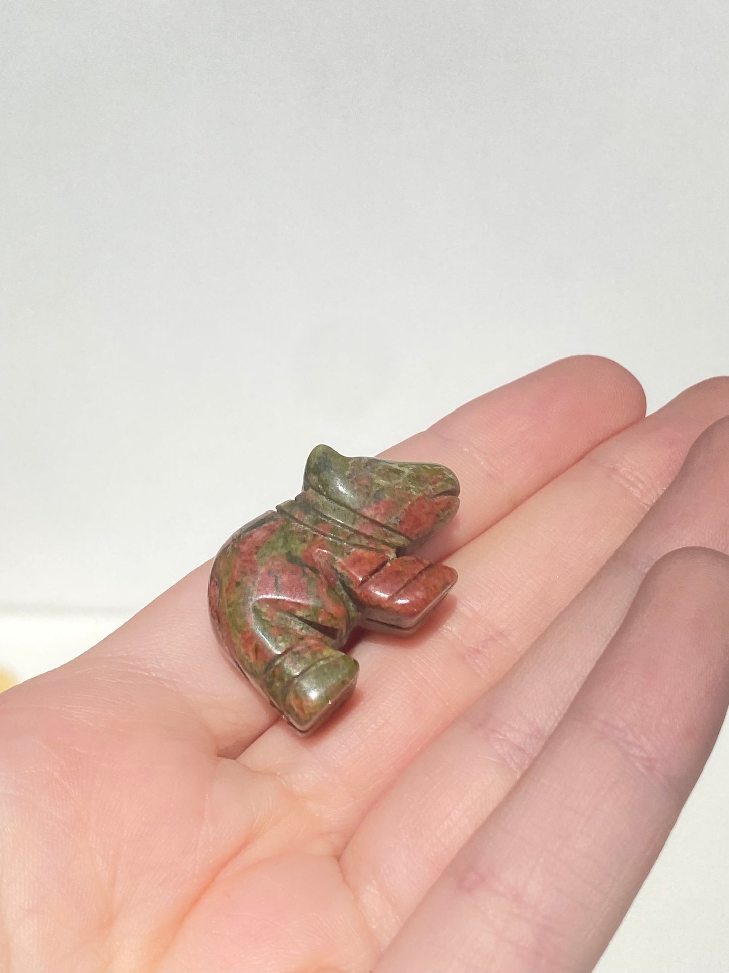 Mini Unakite Bear