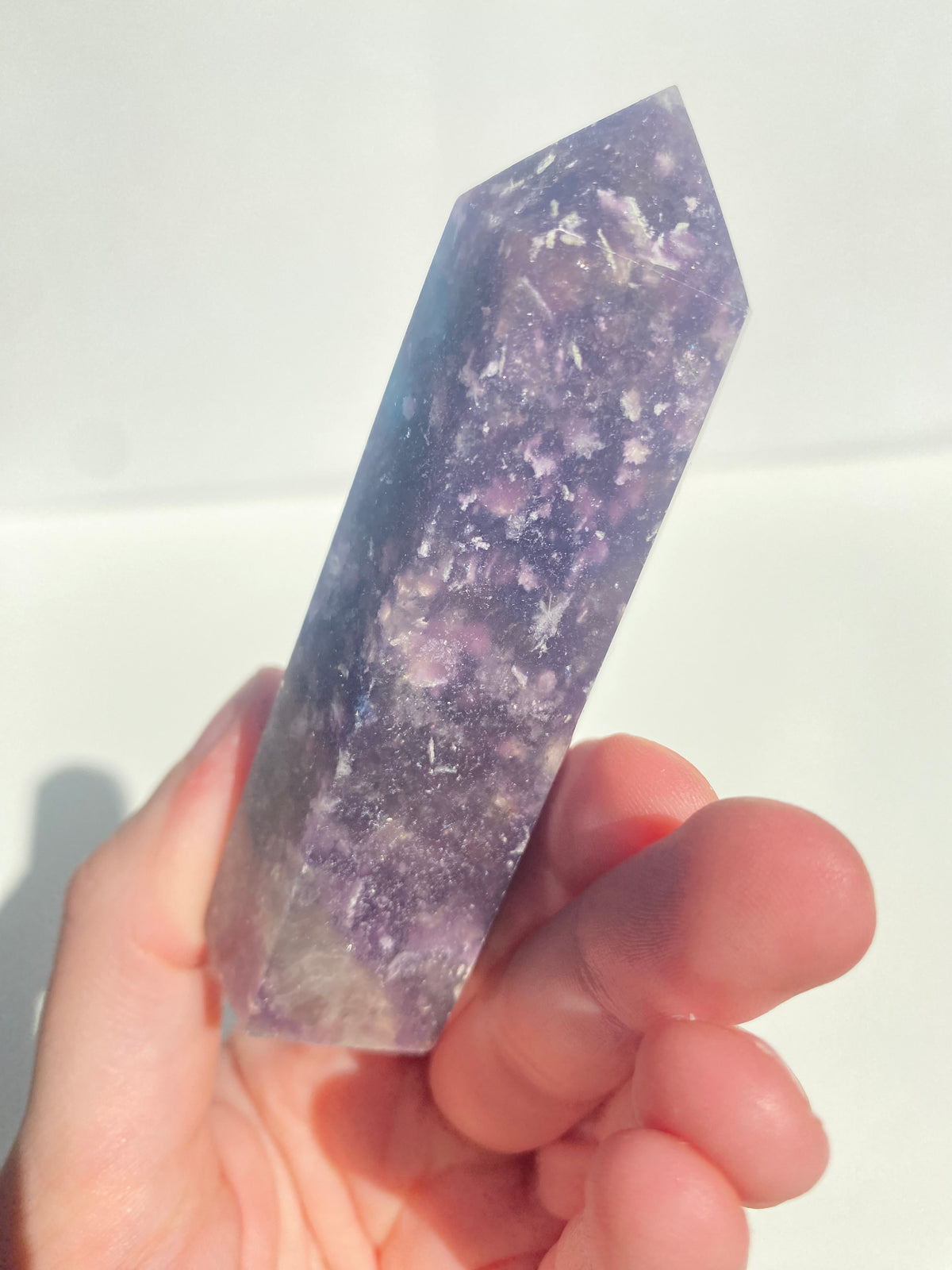 Lepidolite Tower
