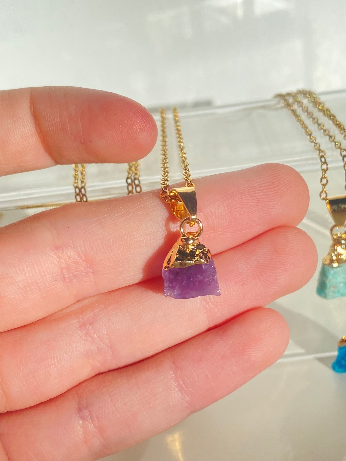 Raw Crystal Necklace