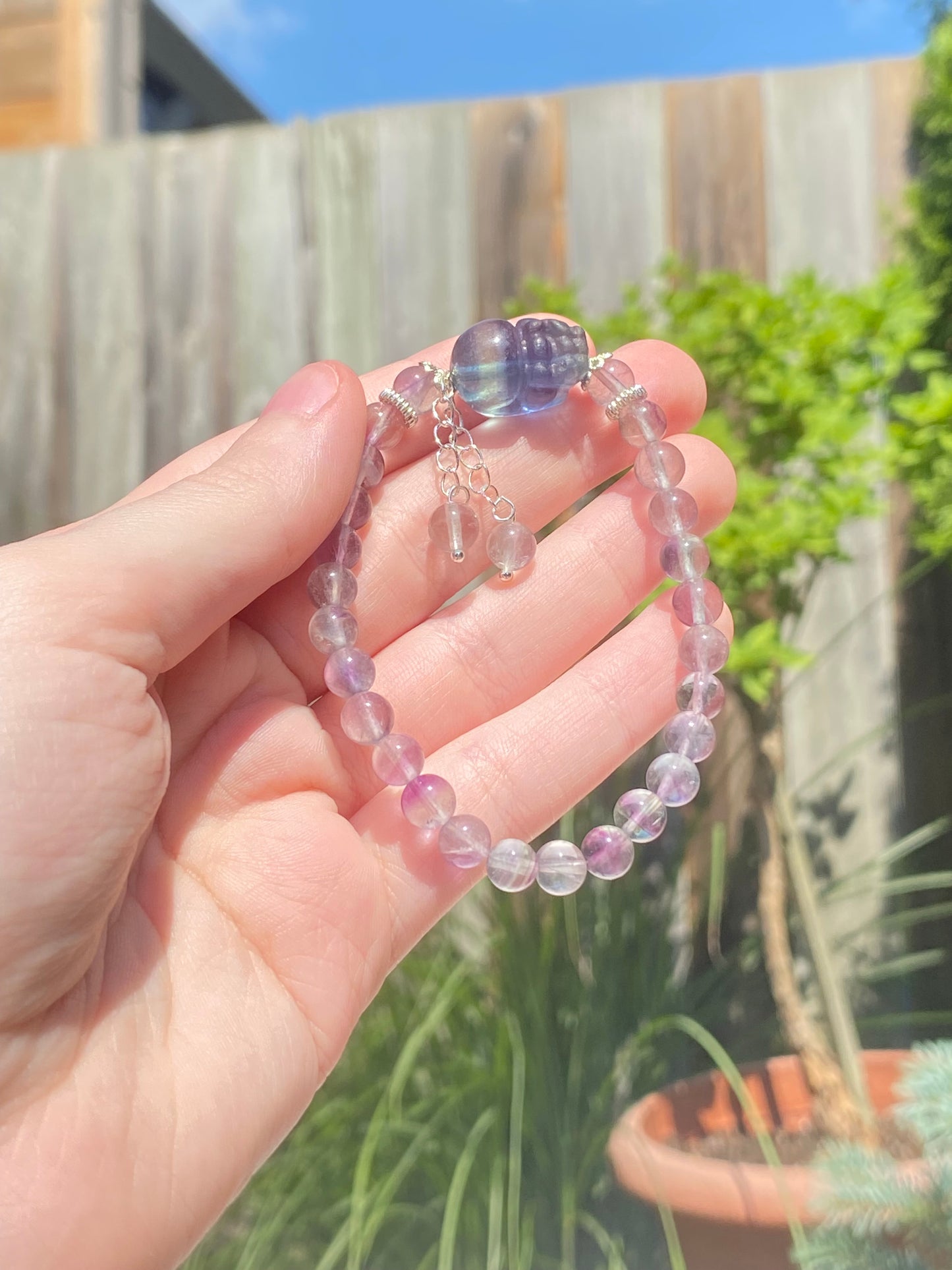 Fluorite Pichu Bracelet