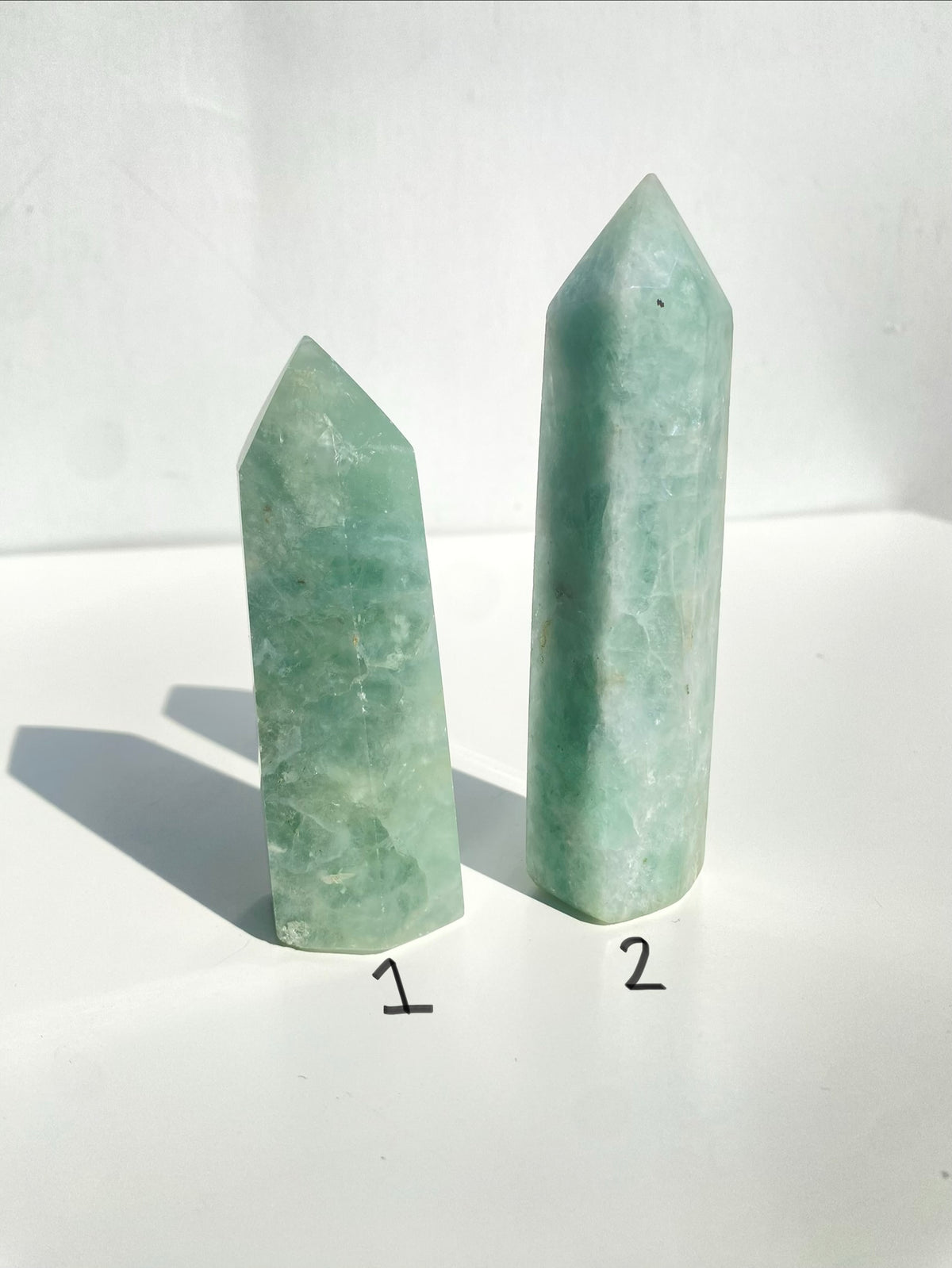 XL Green Fluorite Tower