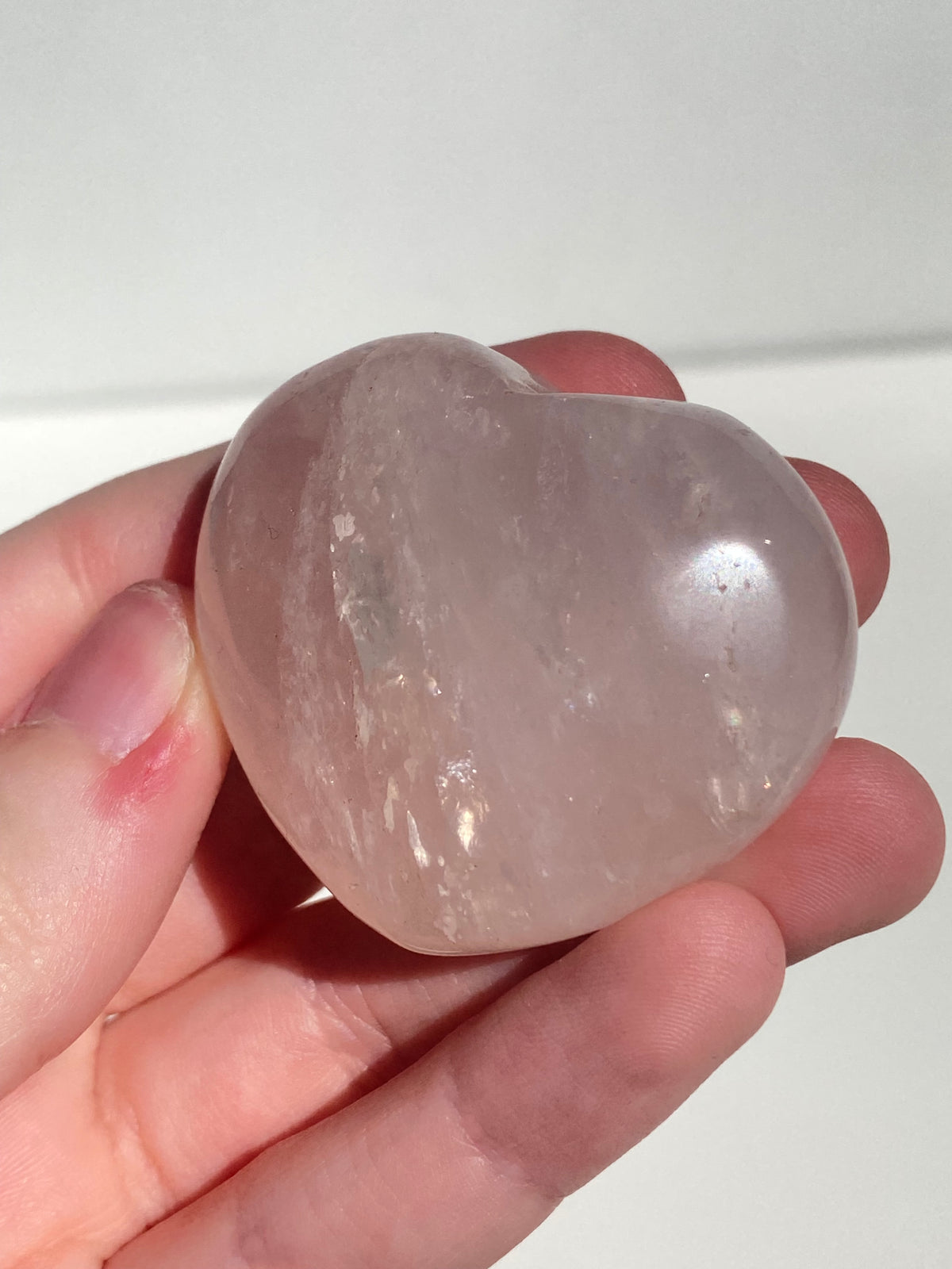 Rose Quartz Heart