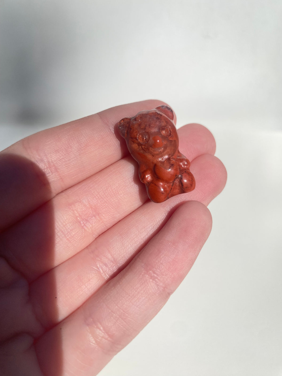 Red Jasper Mini Bear