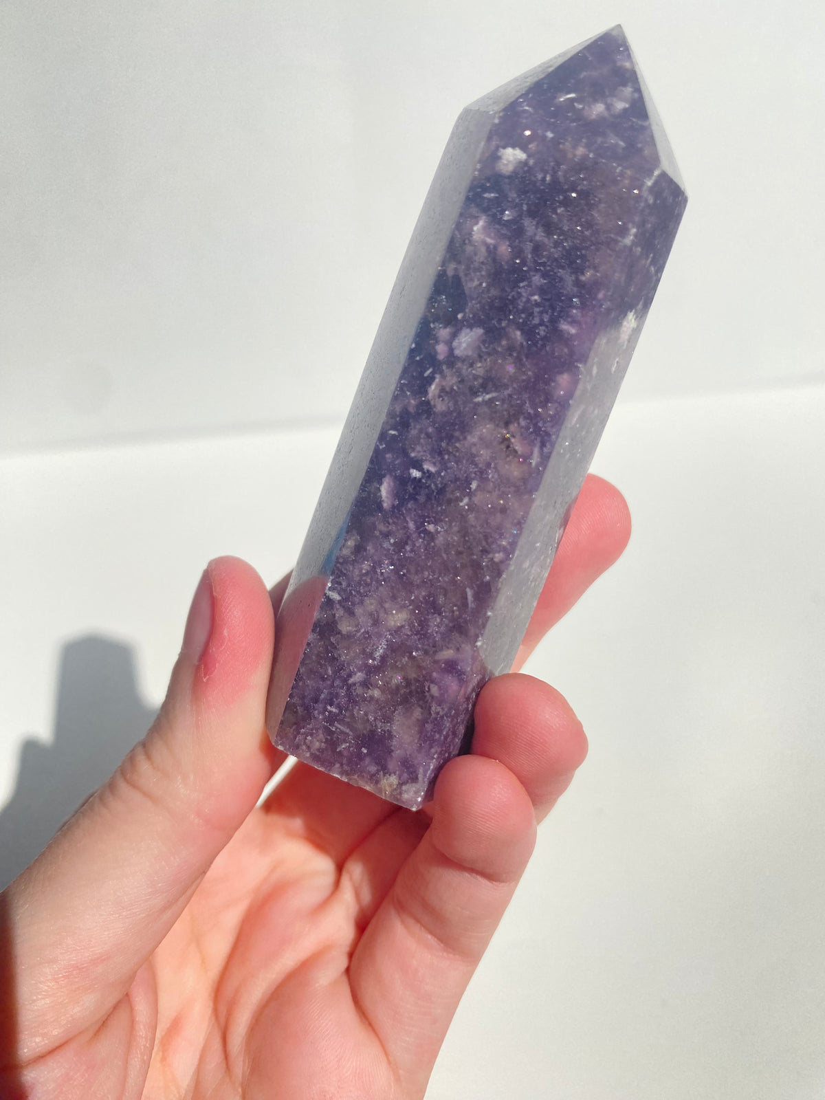 Lepidolite Tower
