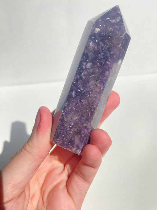 Lepidolite Tower