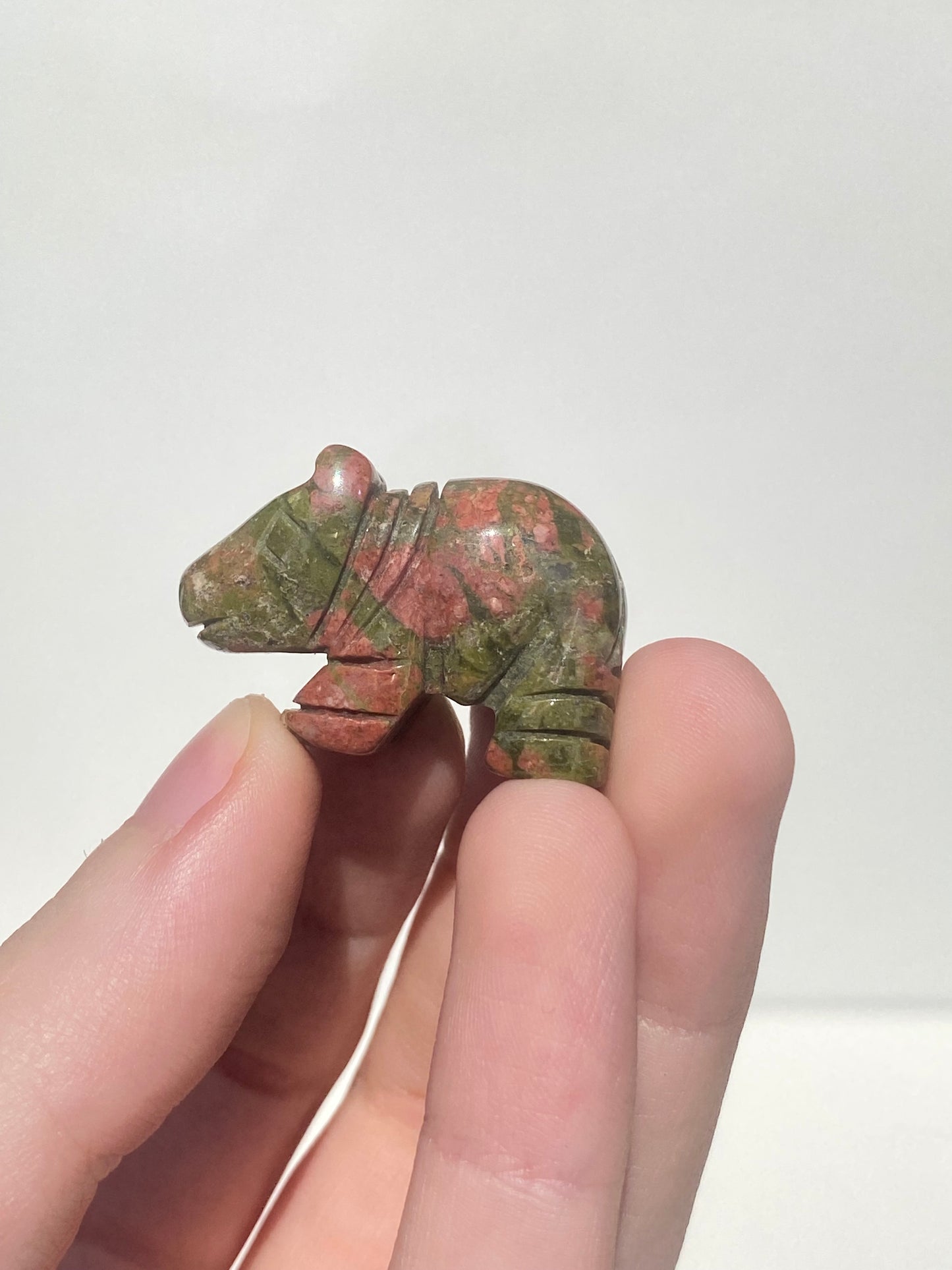 Mini Unakite Bear