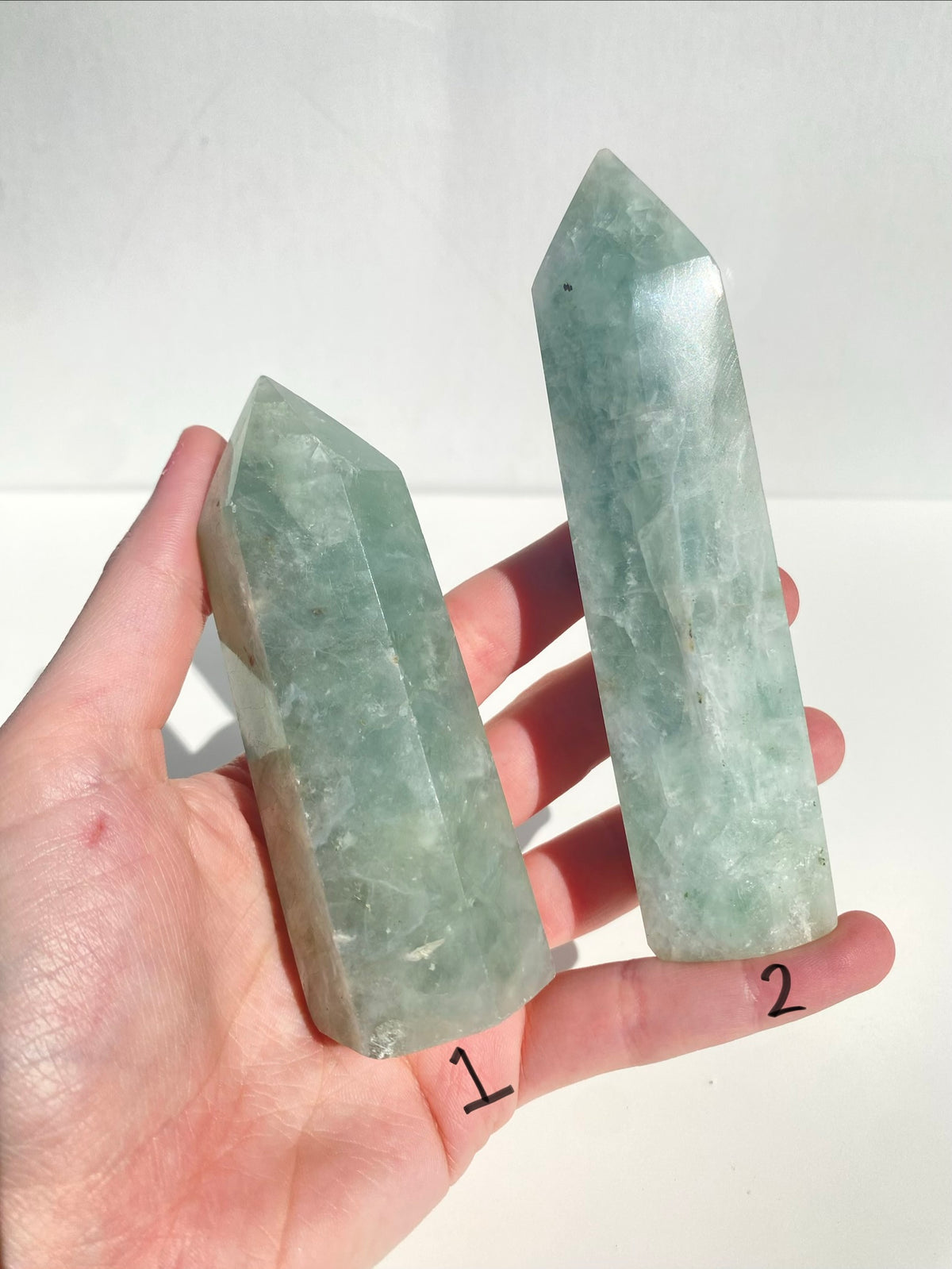 XL Green Fluorite Tower