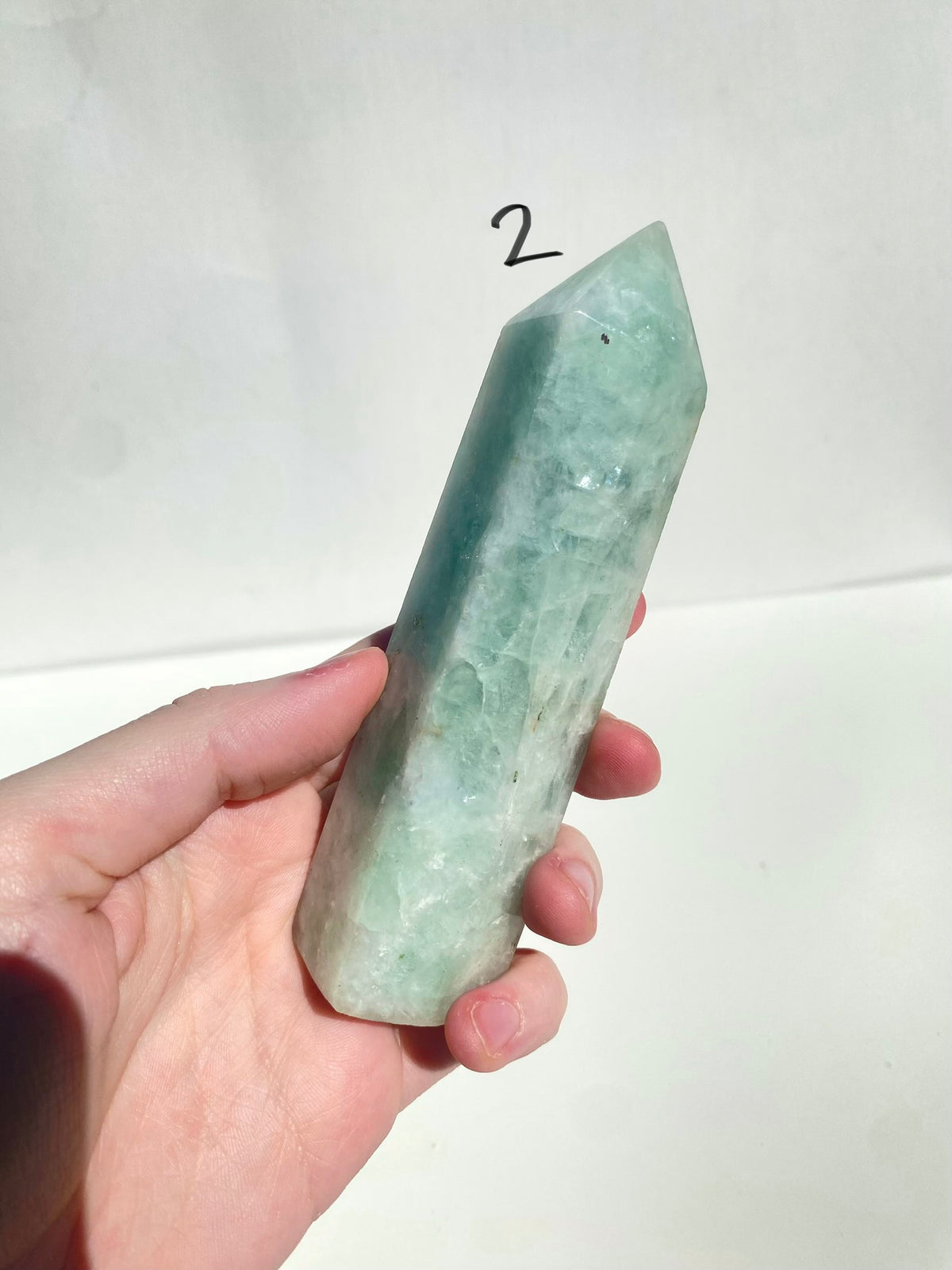XL Green Fluorite Tower
