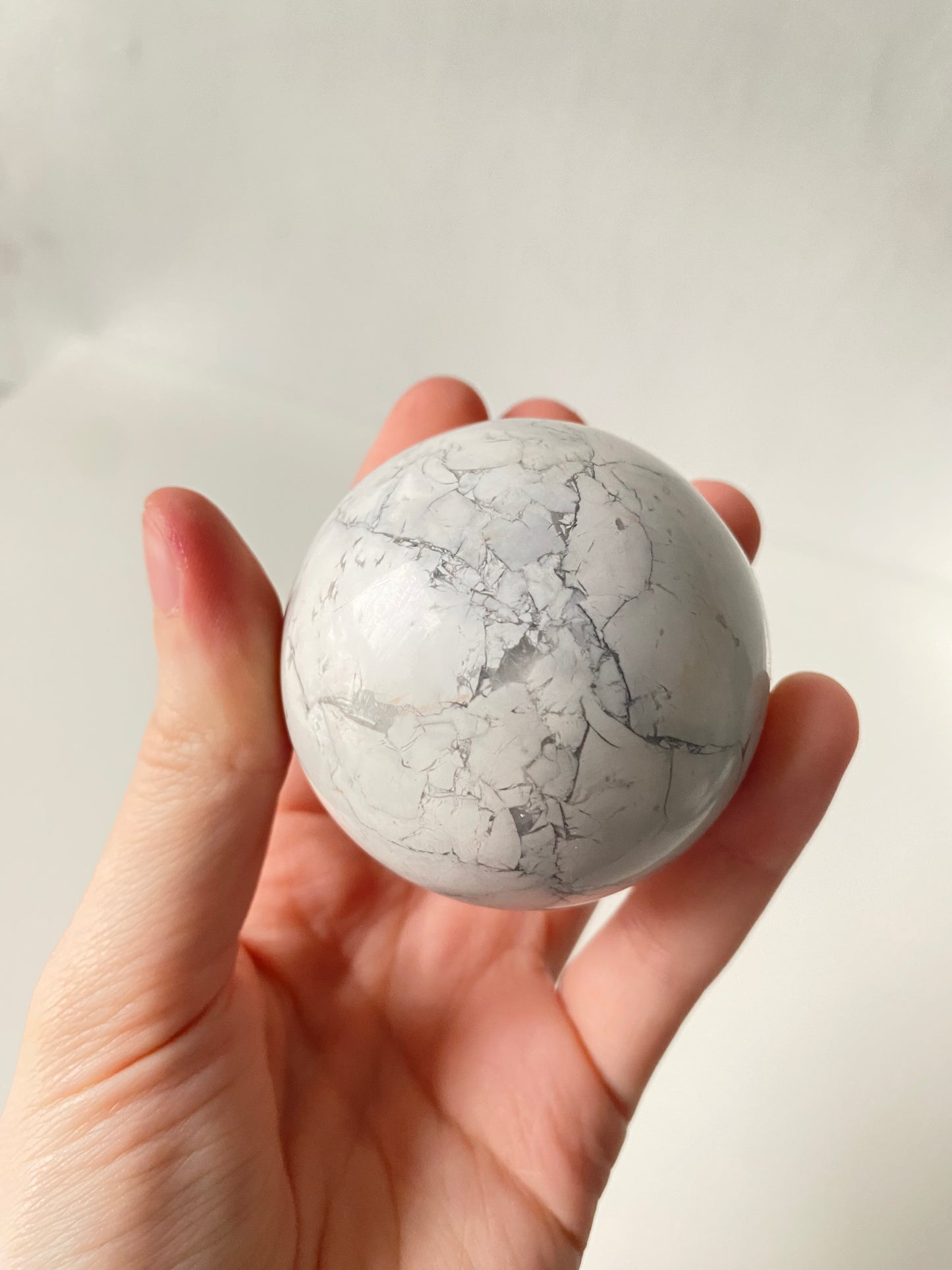Howlite Sphere