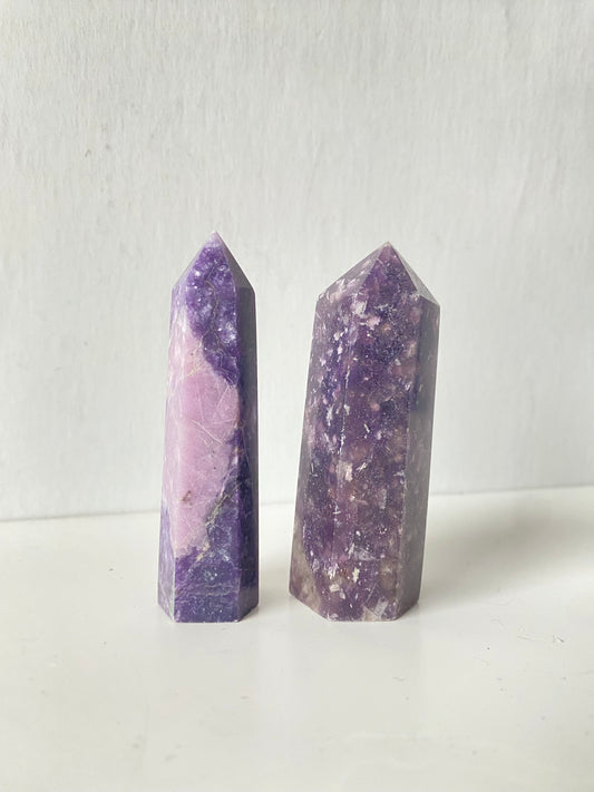 Lepidolite Tower