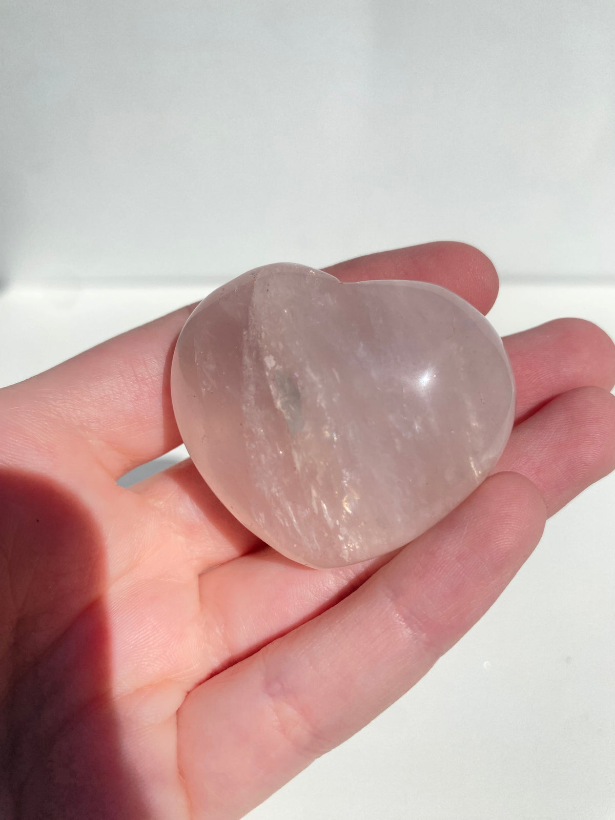 Rose Quartz Heart
