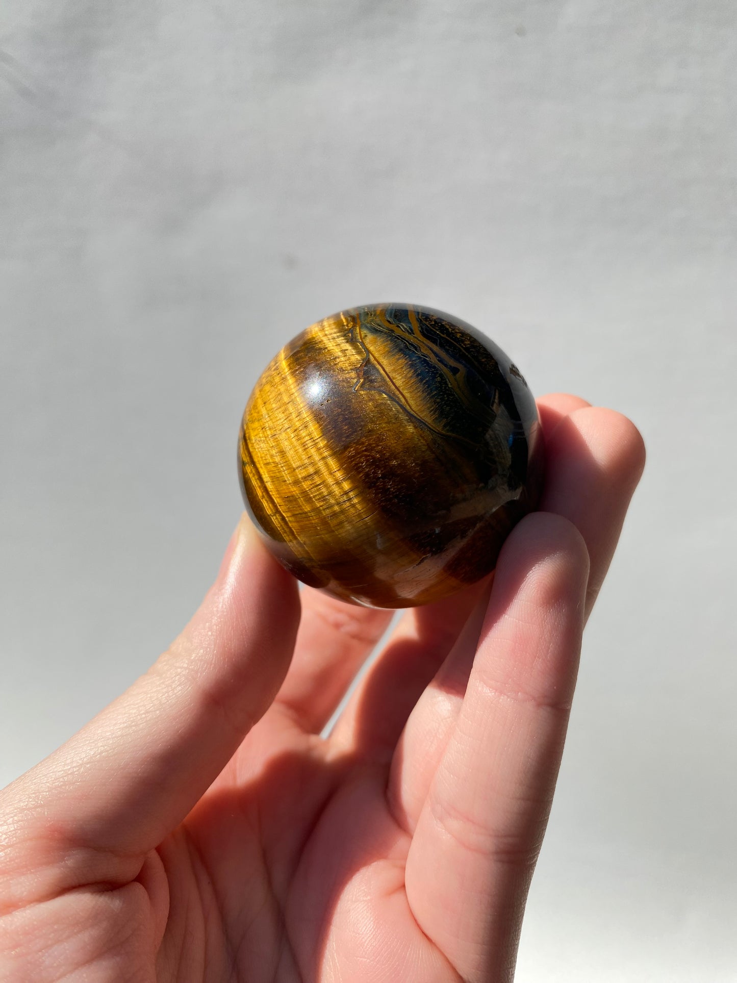 Tiger Eye Sphere
