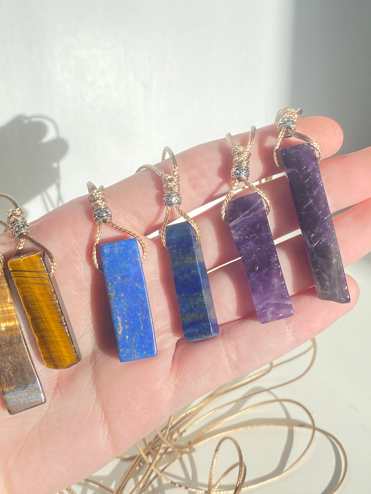 Long Crystal Necklace