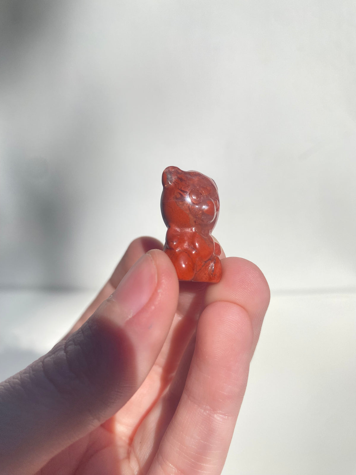 Red Jasper Mini Bear