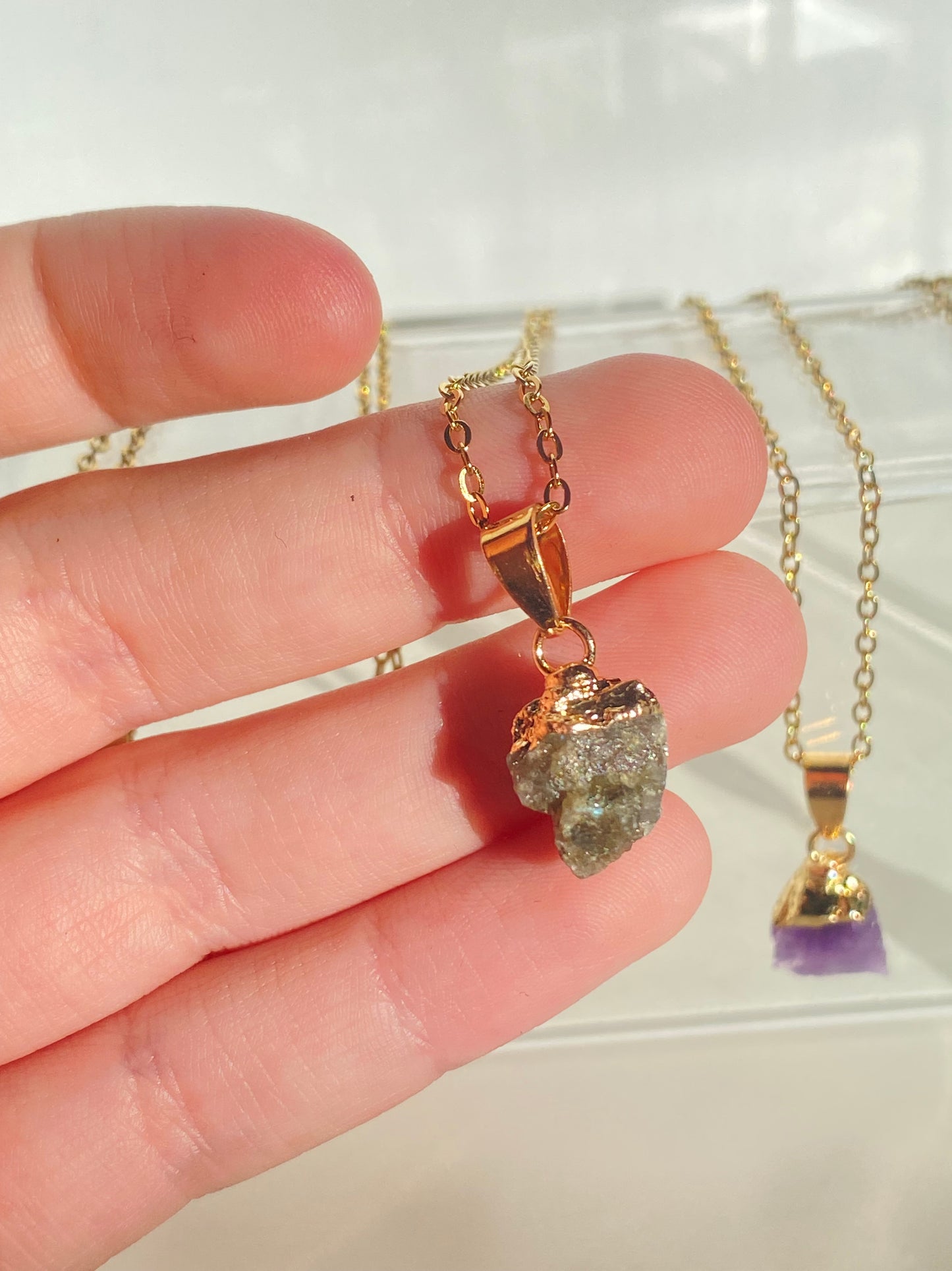 Raw Crystal Necklace