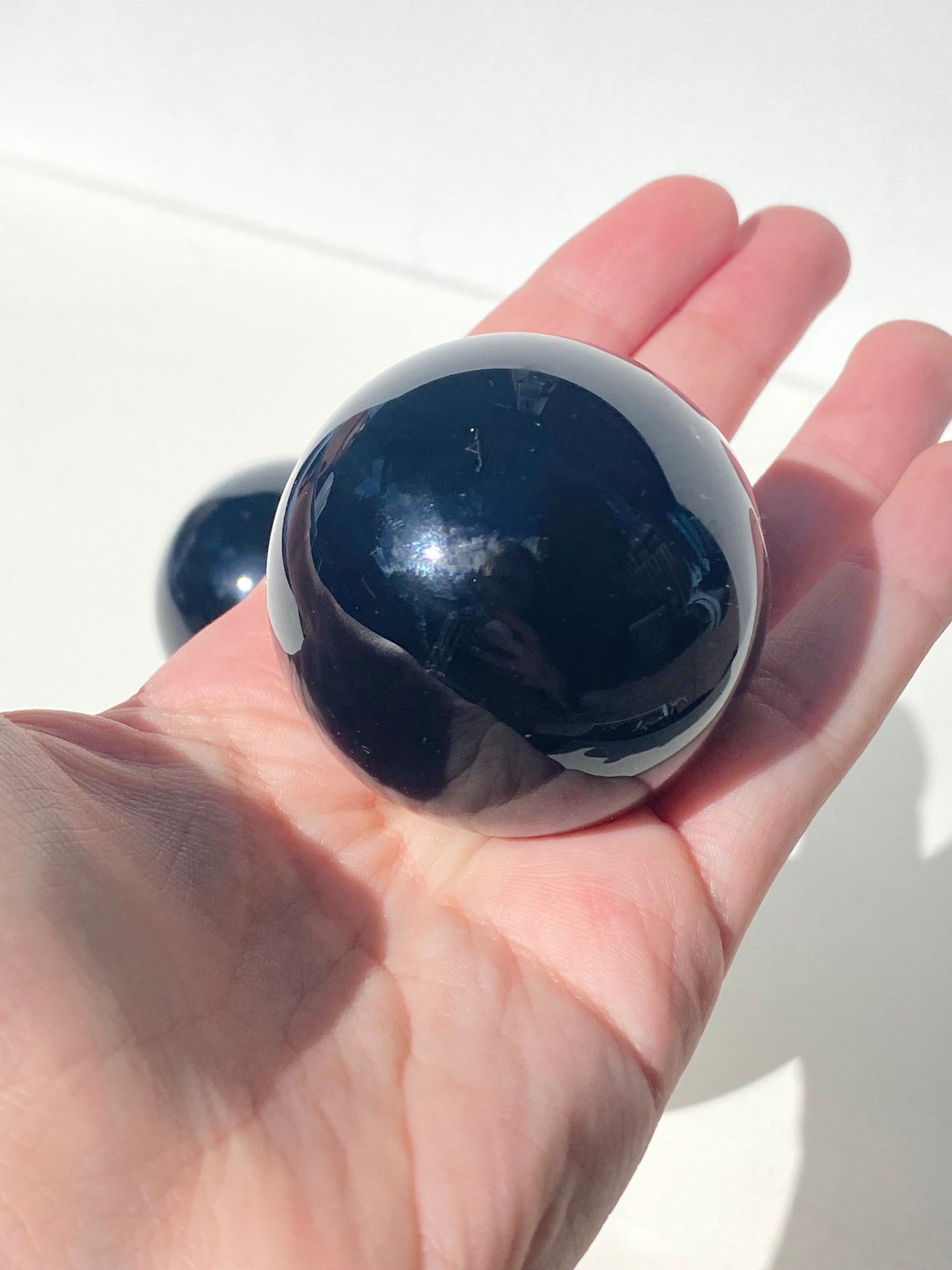 Black Obsidian Sphere