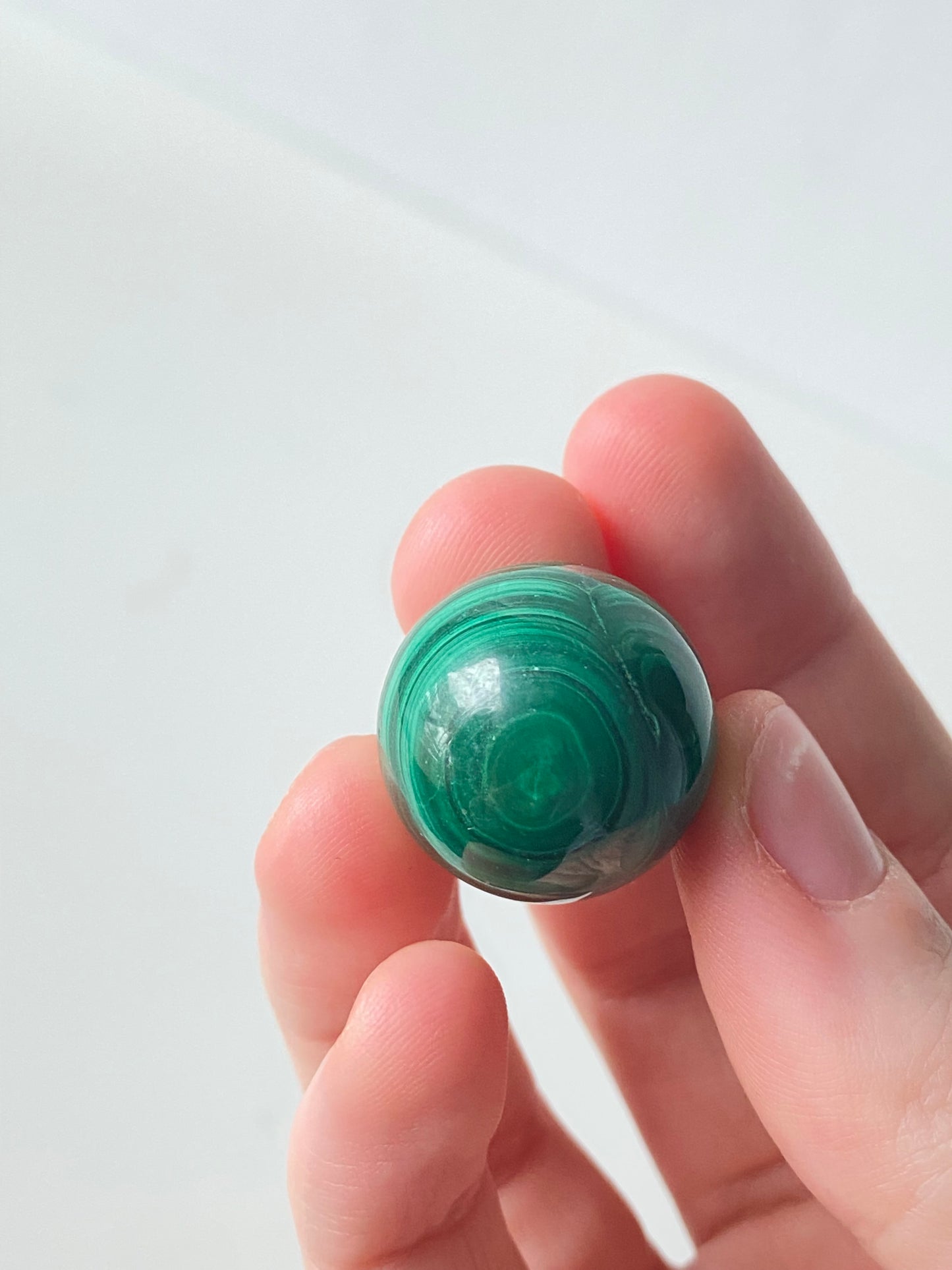 Malachite Sphere Bead