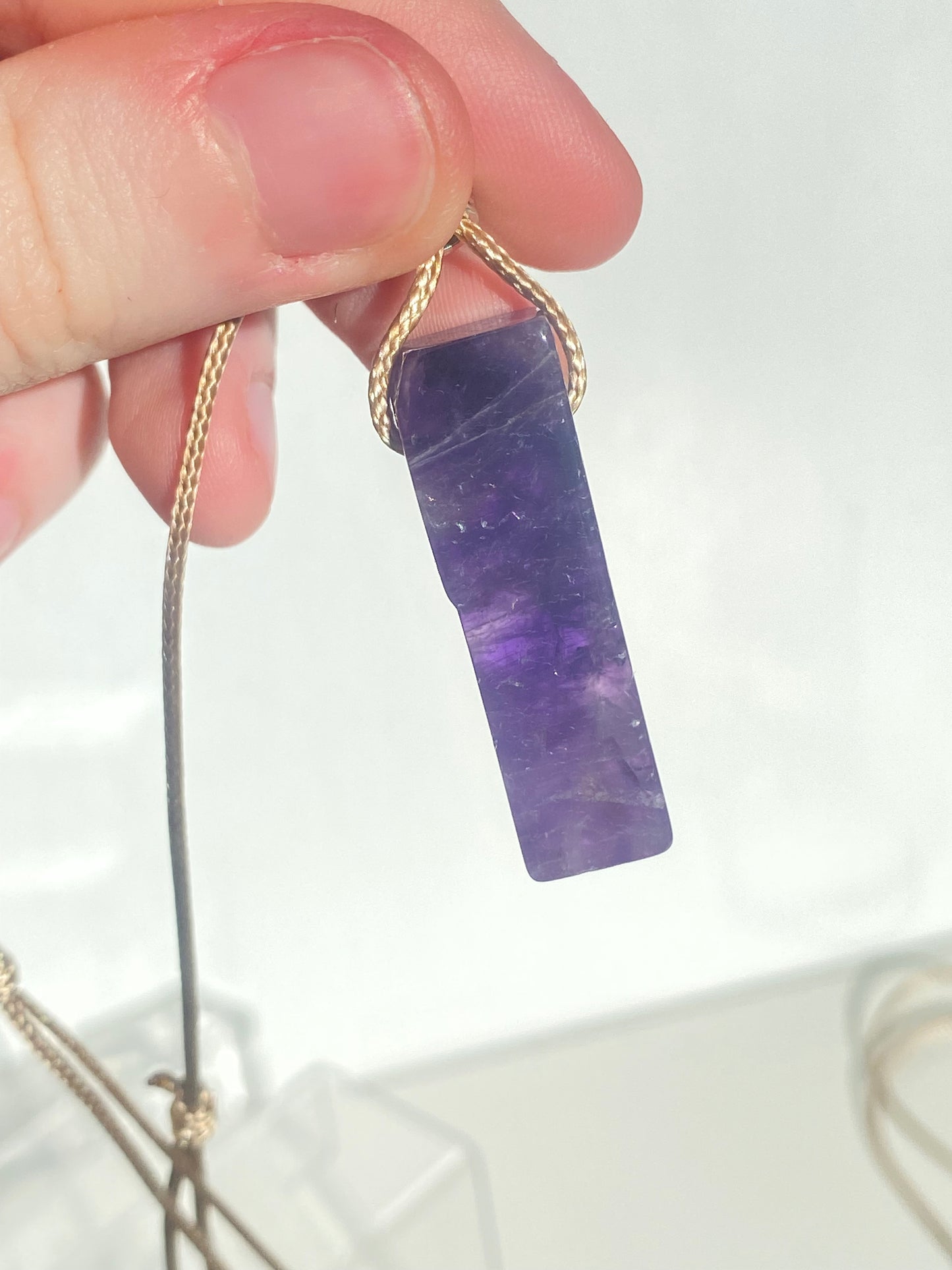 Long Crystal Necklace