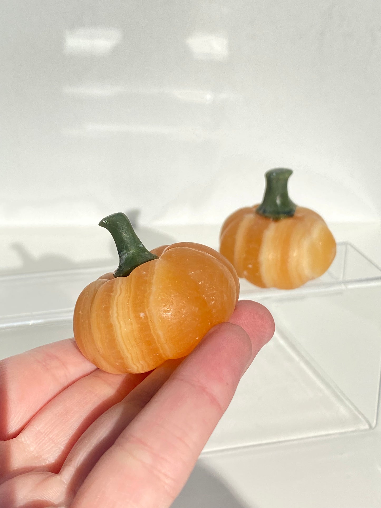 Orange Calcite Pumpkin