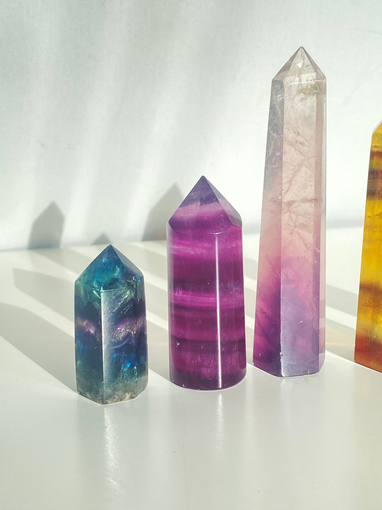 Rainbow Fluorite Tower