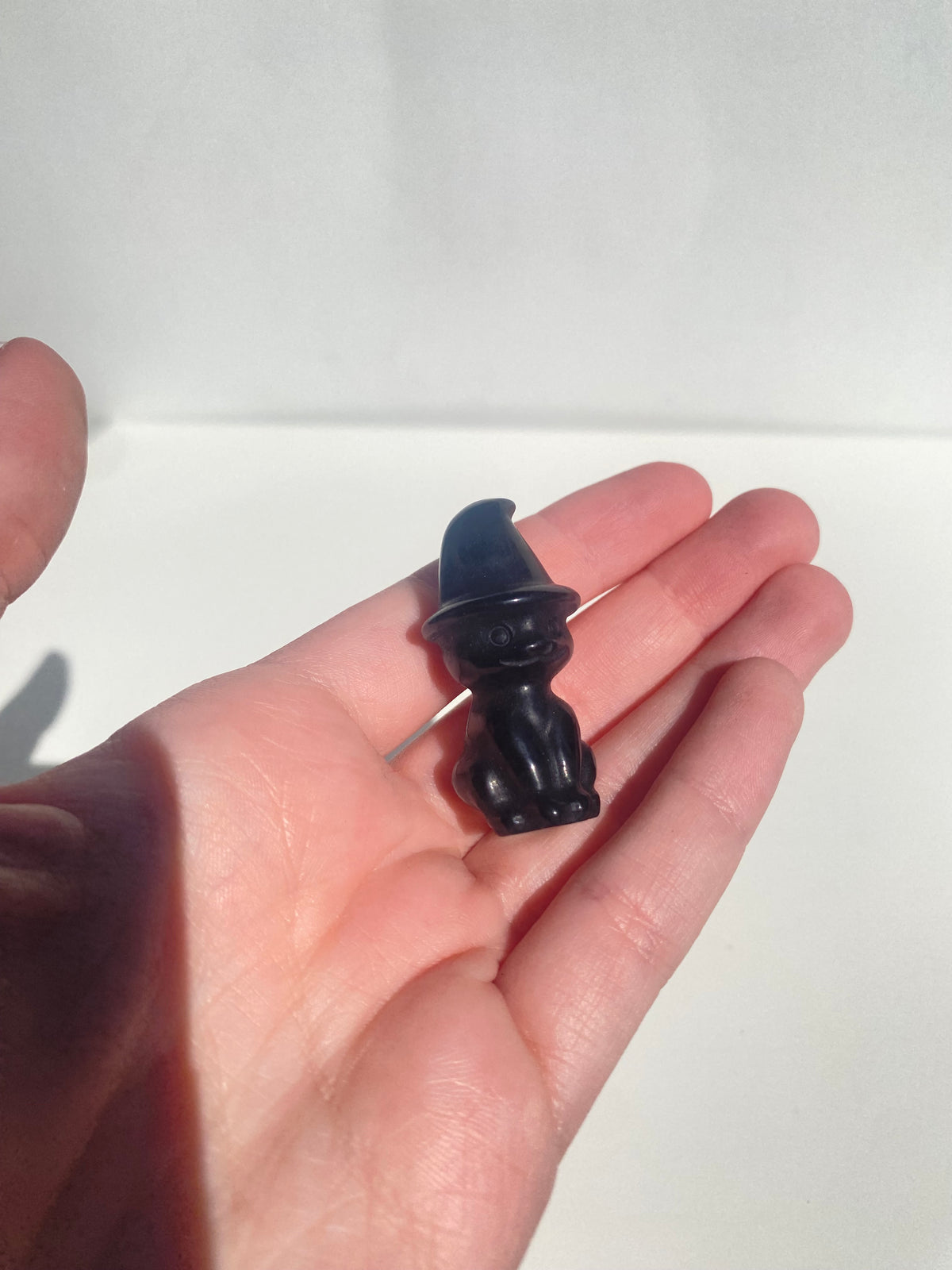 Obsidian Cat Witch