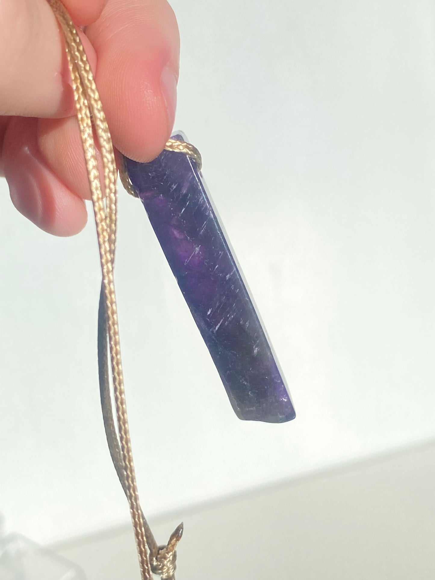 Long Crystal Necklace