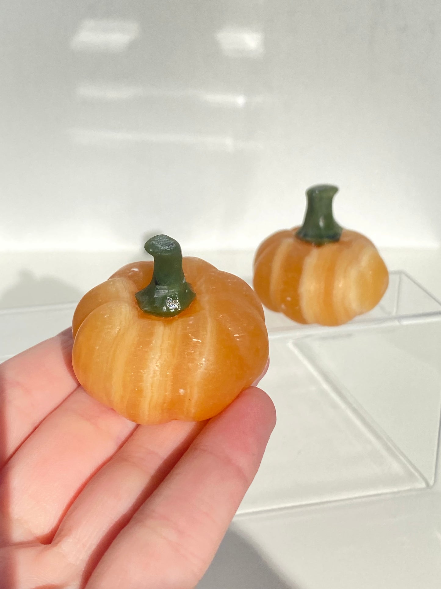 Orange Calcite Pumpkin