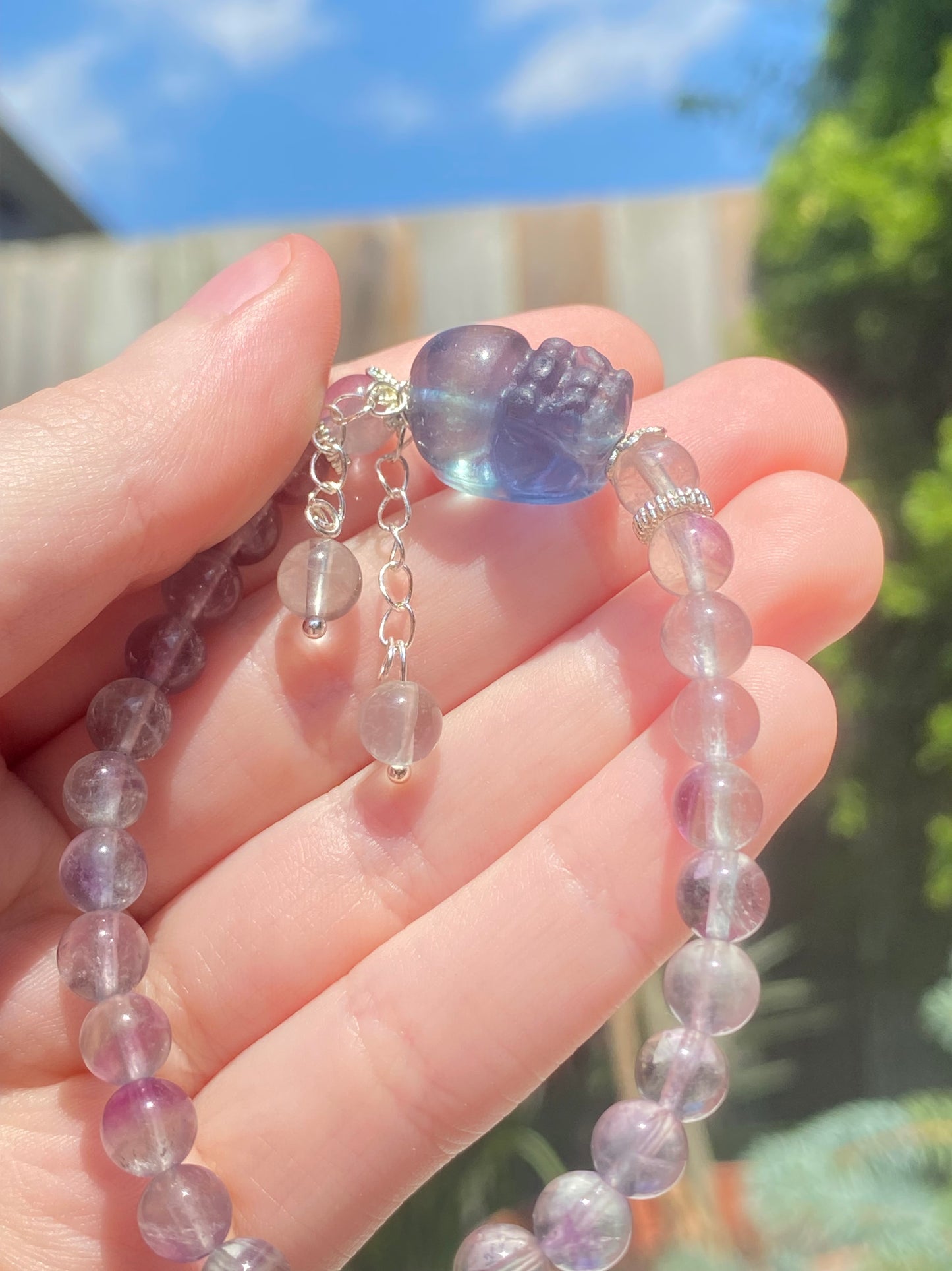Fluorite Pichu Bracelet